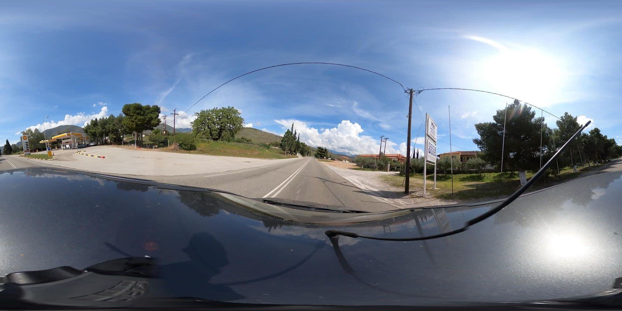 Street view near Porto Lourdas, Galaxídhion — © RoikosSA (CC BY-SA · Mapillary)