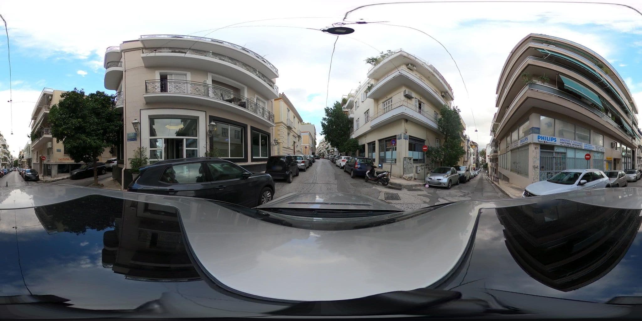 Street view near Hotel Tony, Dhafní — © VMConsulting (CC BY-SA · Mapillary)