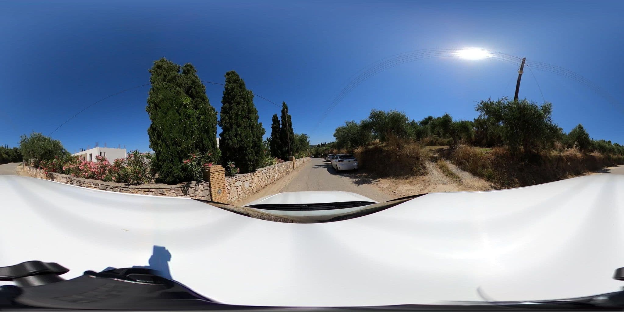 Street view near Colonides Beach Hotel, Koróni — © katagrafes (CC BY-SA · Mapillary)