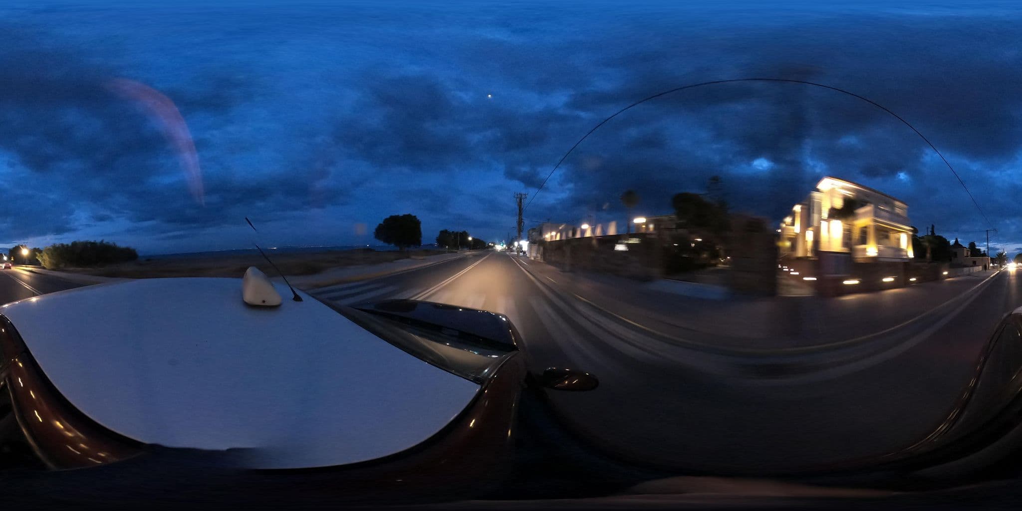 Street view near Castle Hotel, Chios — © cedionysis (CC BY-SA · Mapillary)