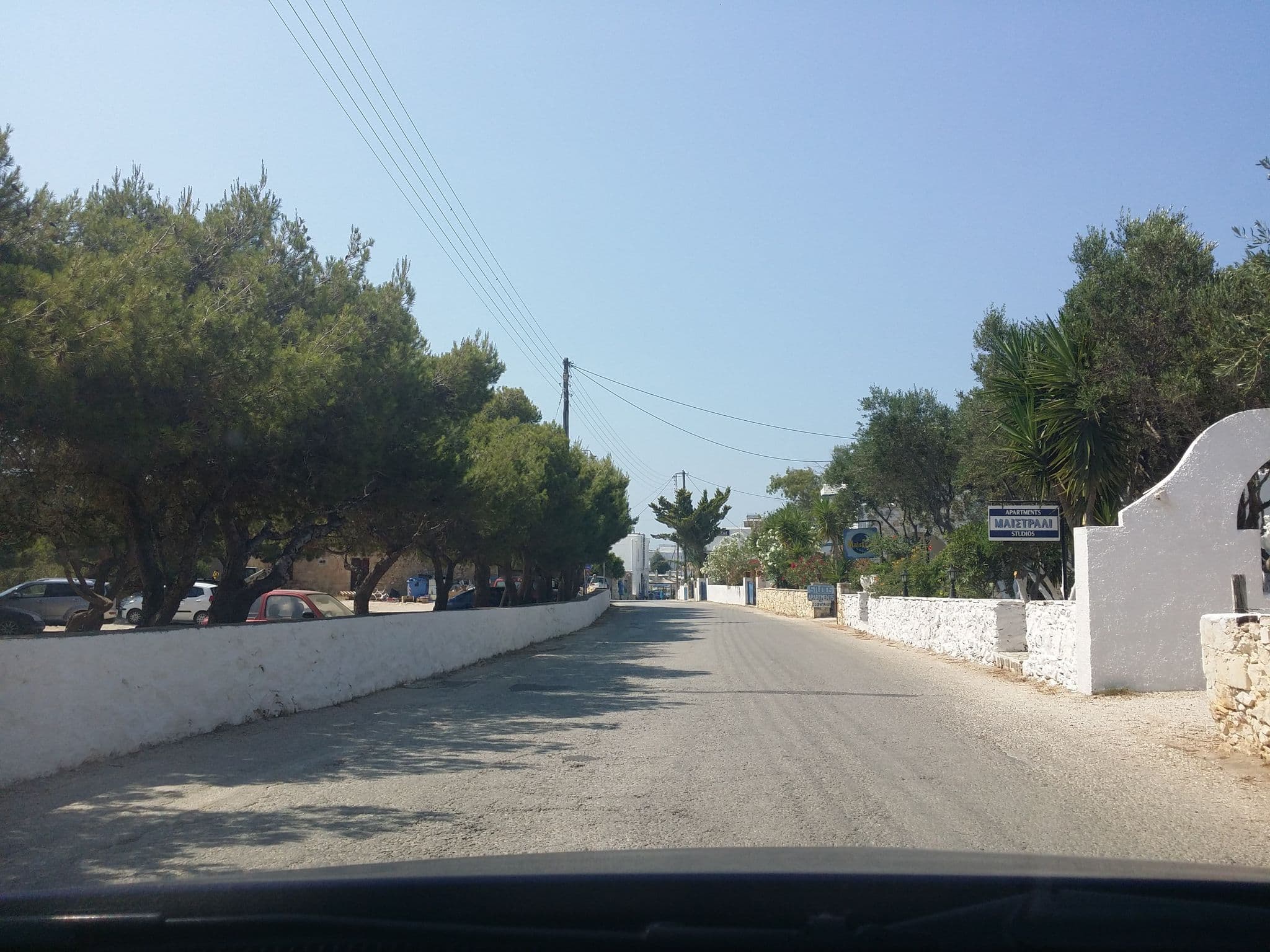 Street view near Maistrali Studios, Páros — © pppetros (CC BY-SA · Mapillary)