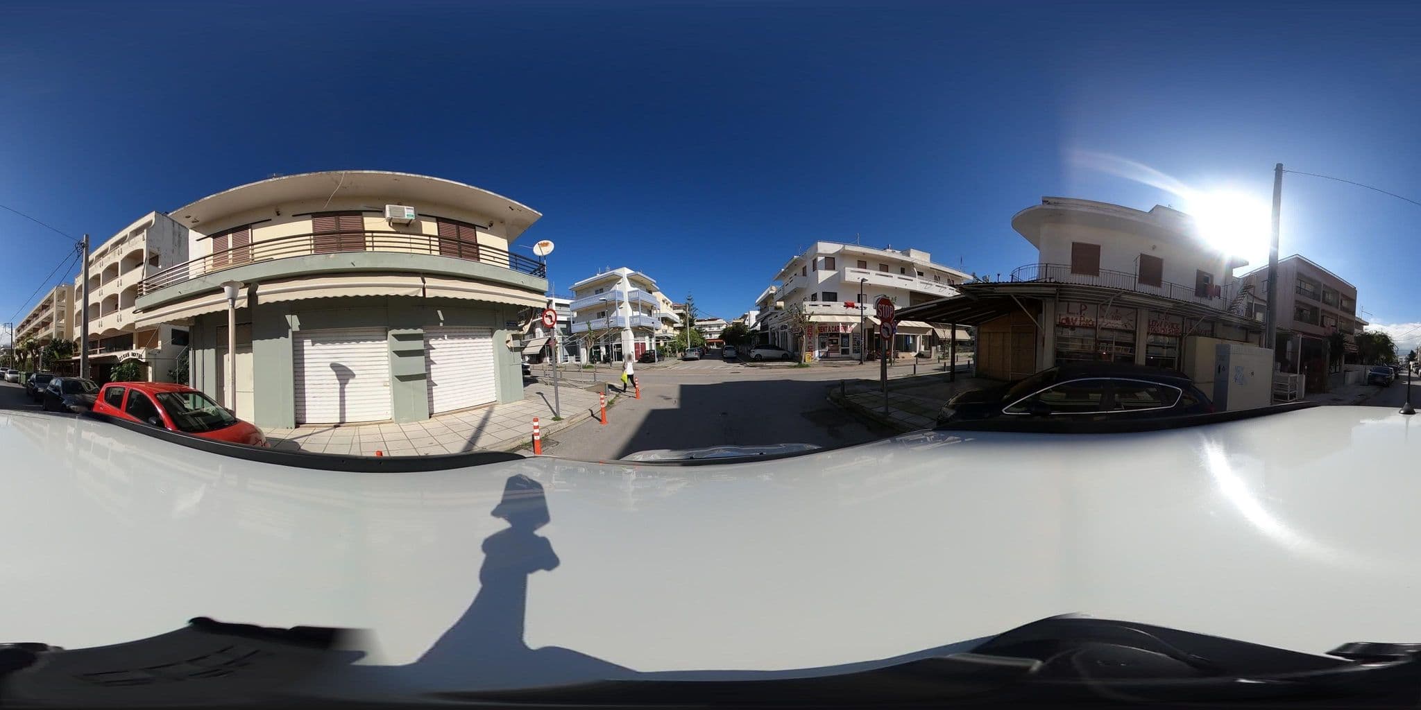 Street view near ASPA Holiday Apartments, Kos