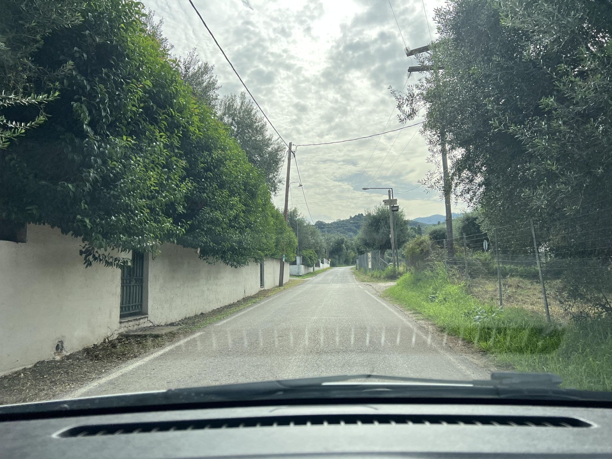 Street view near Villa Artemis, Acharávi — © VMConsulting (CC BY-SA · Mapillary)