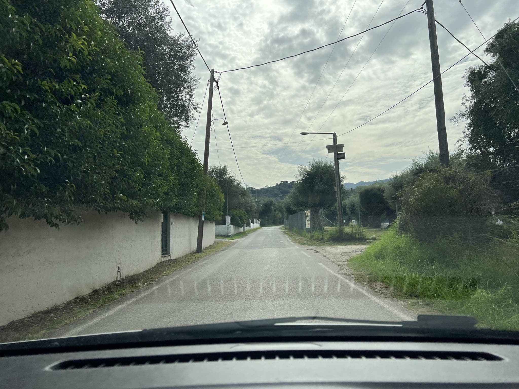 Street view near Villa Ares, Acharávi — © VMConsulting (CC BY-SA · Mapillary)