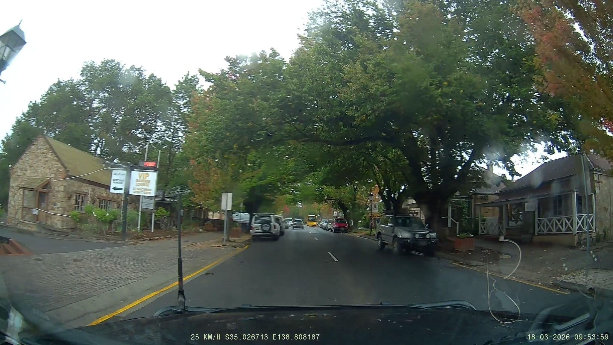 Street view near The Old Mill Motel, Hahndorf — © fizzie (CC BY-SA · Mapillary)