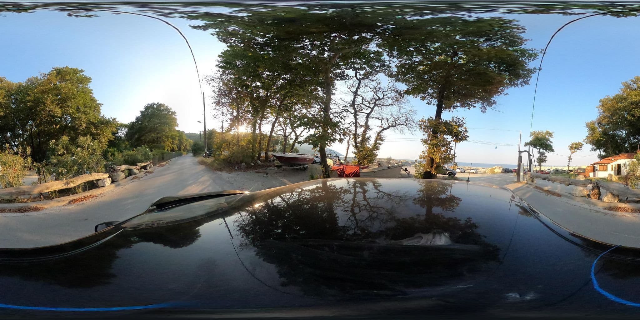Street view near Chorefto Camping, Zagorá — © geraki (CC BY-SA · Mapillary)