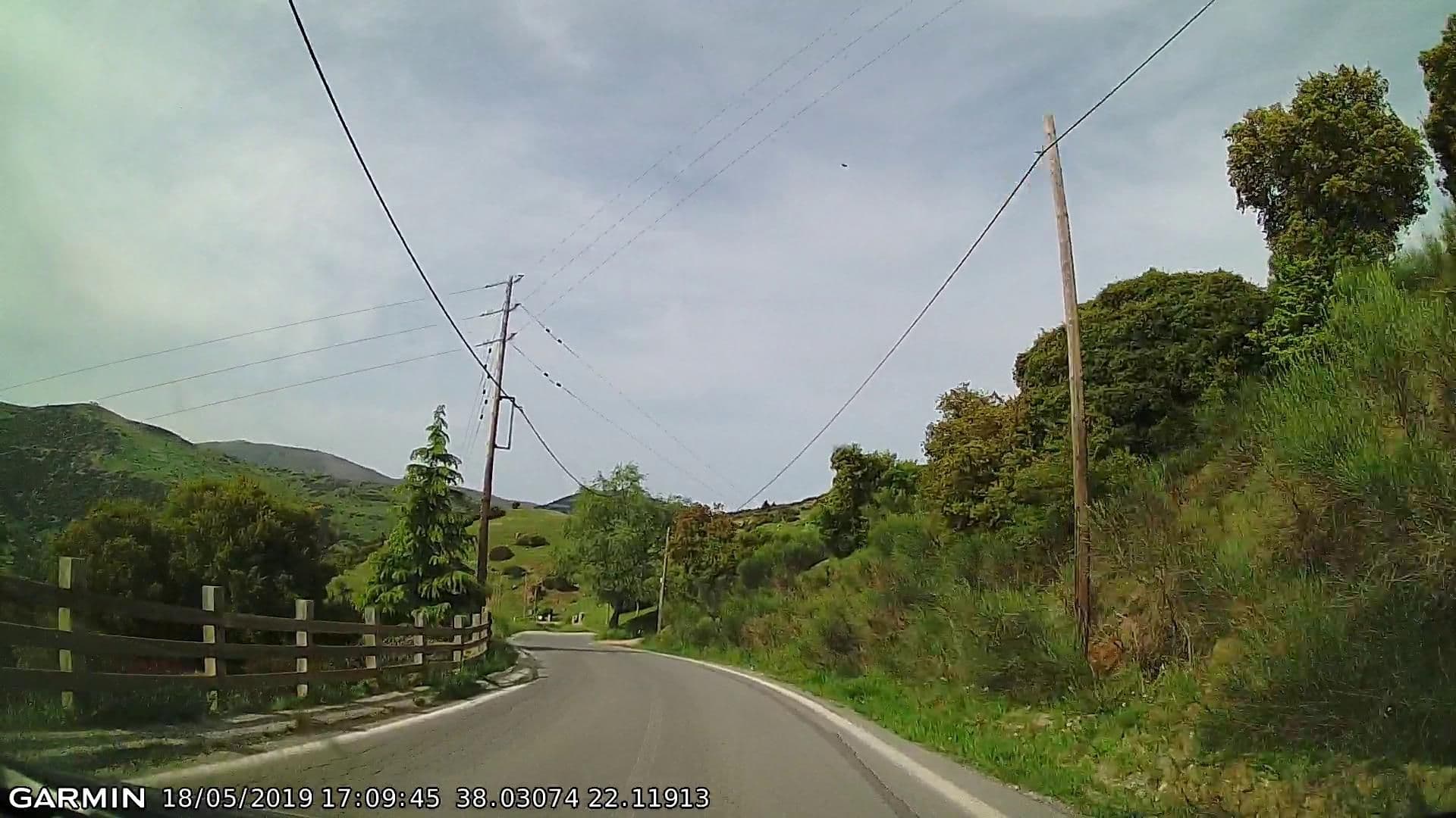 Street view near Chalet Azanias Kalavrita, Kalávryta — © pppetros (CC BY-SA · Mapillary)