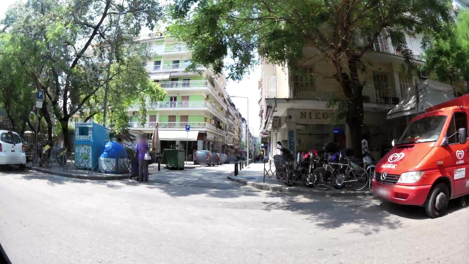 Street view near Υπουργού Φιλίππου Δραγούμη 17, Ágios Pávlos — © kaartcam (CC BY-SA · Mapillary)