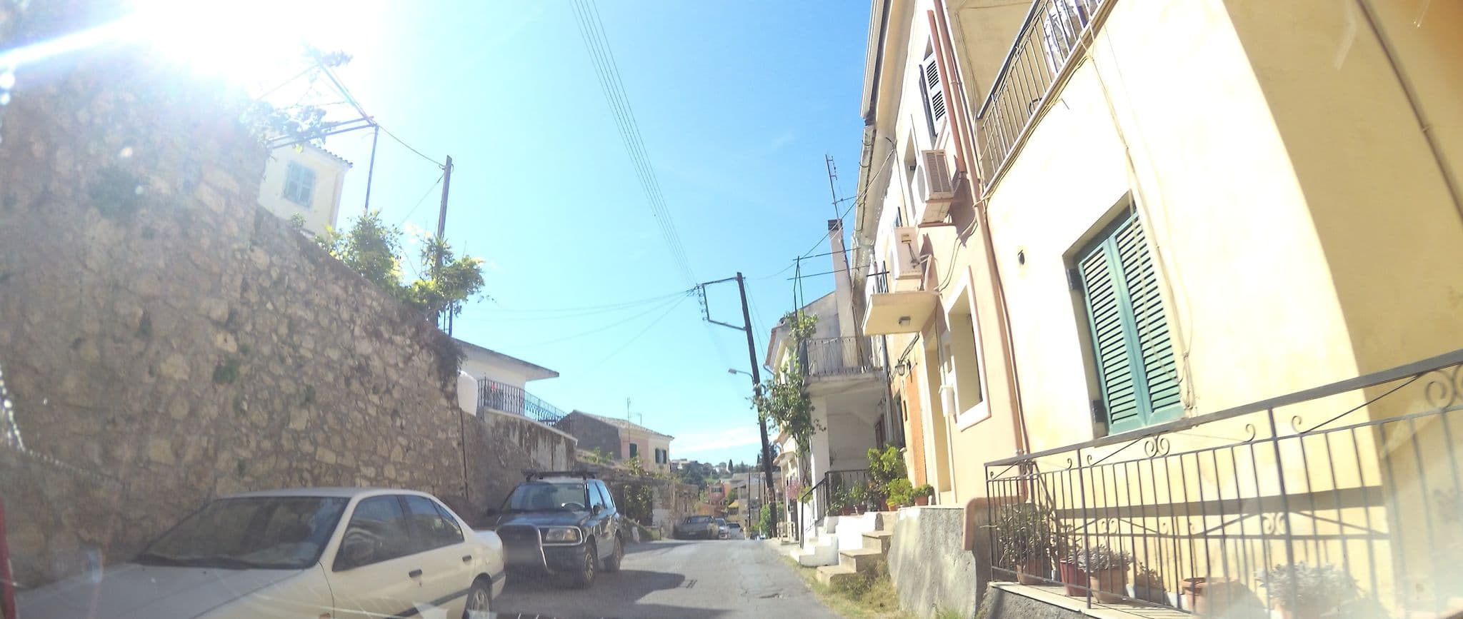 Street view near Nick's house, Potamós — © teddy73 (CC BY-SA · Mapillary)