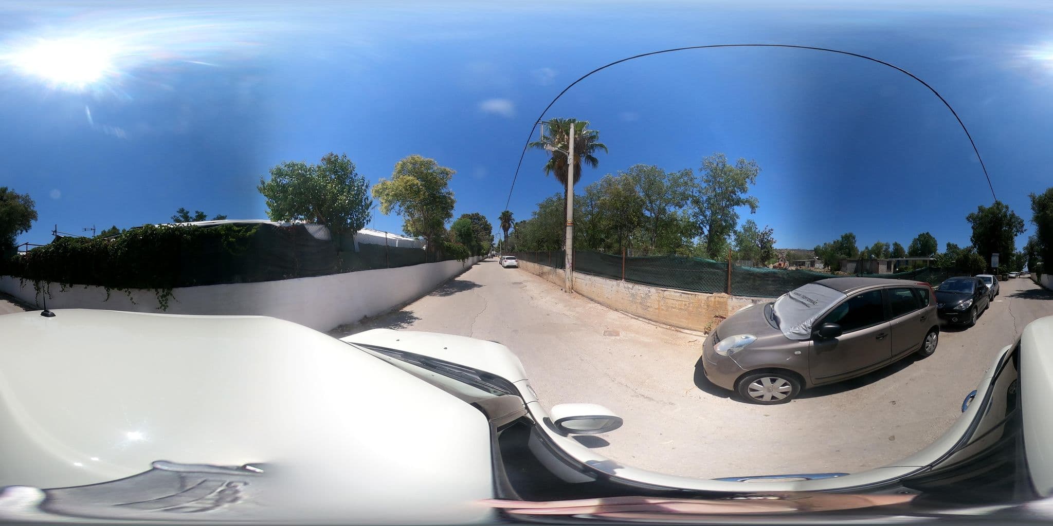 Street view near Argolic Strand, Drépanon — © efikour (CC BY-SA · Mapillary)