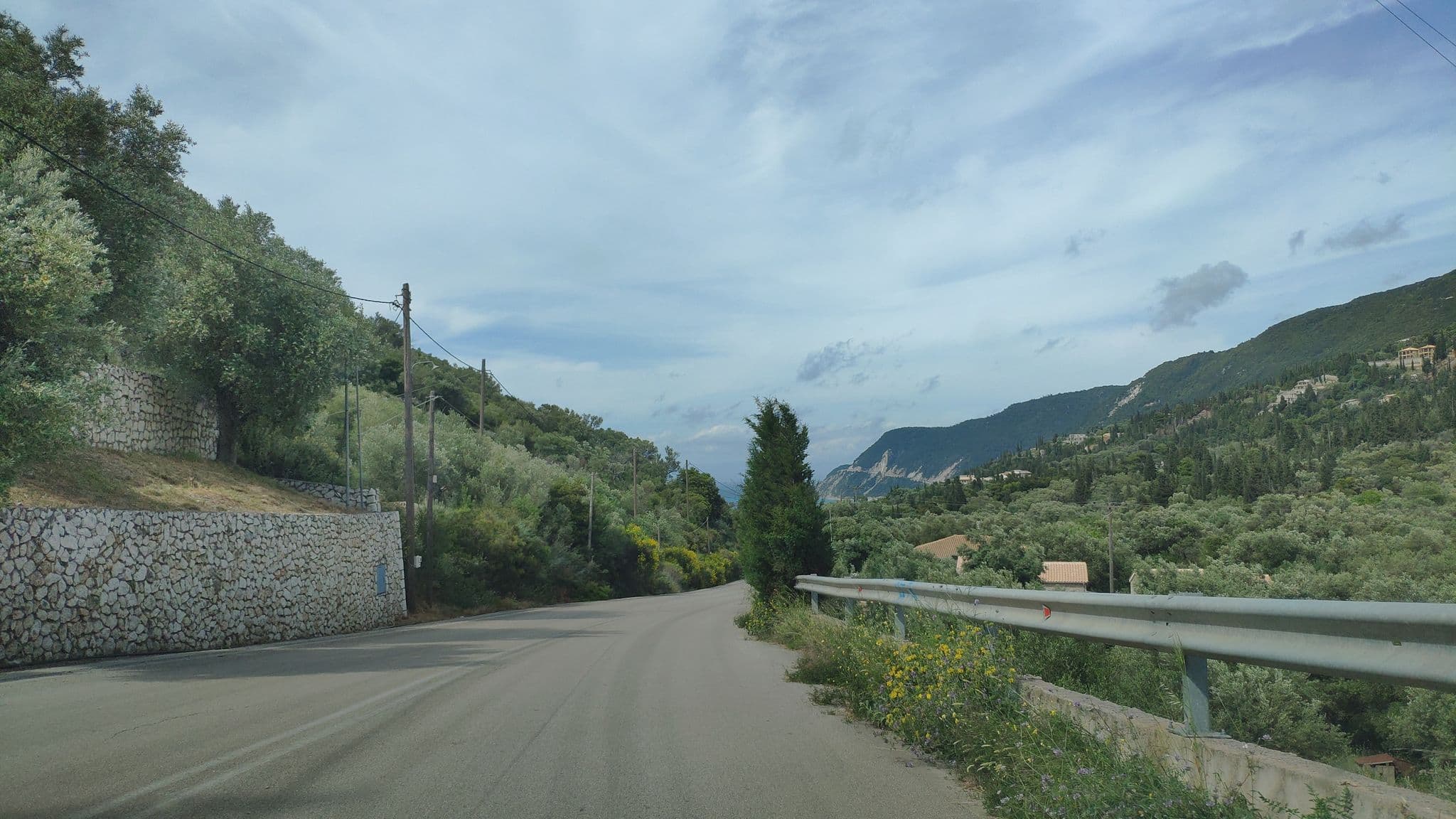 Street view near Althea Studios, Lefkáda — © pppetros (CC BY-SA · Mapillary)