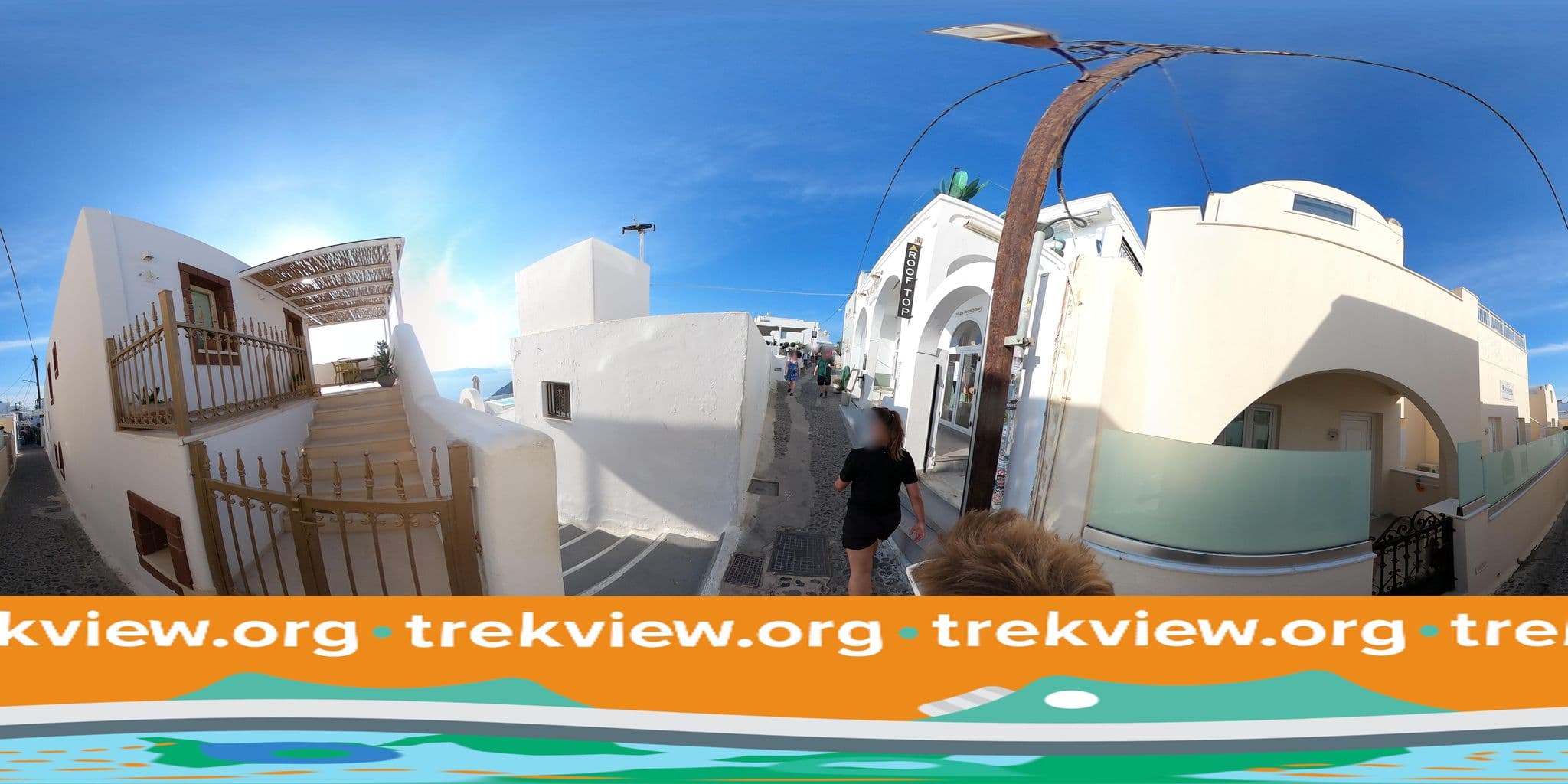 Street view near Chic Hotel, Firá — © trekviewed (CC BY-SA · Mapillary)