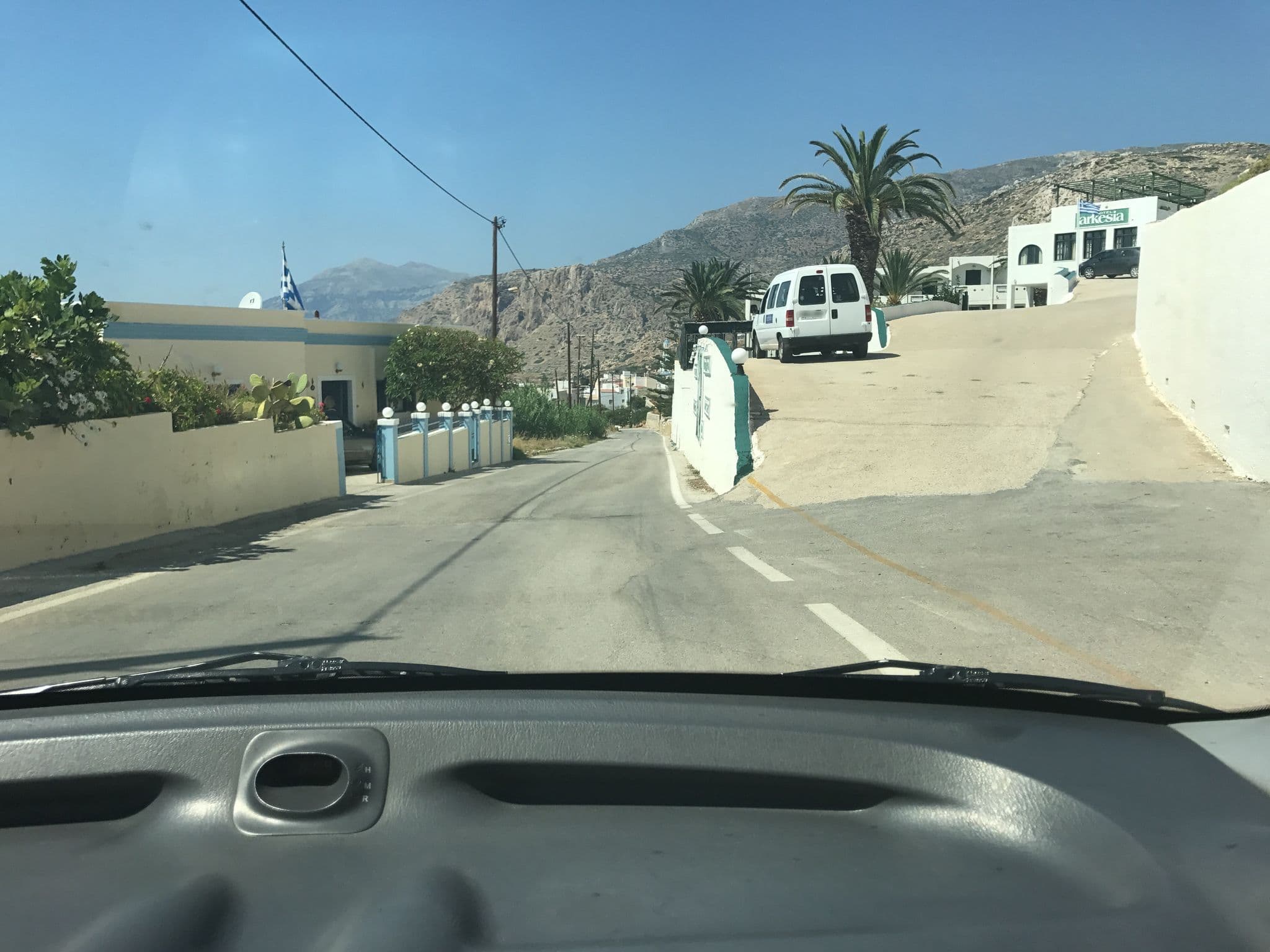 Street view near Arkasa Palace, Karpathos — © xaris1980 (CC BY-SA · Mapillary)