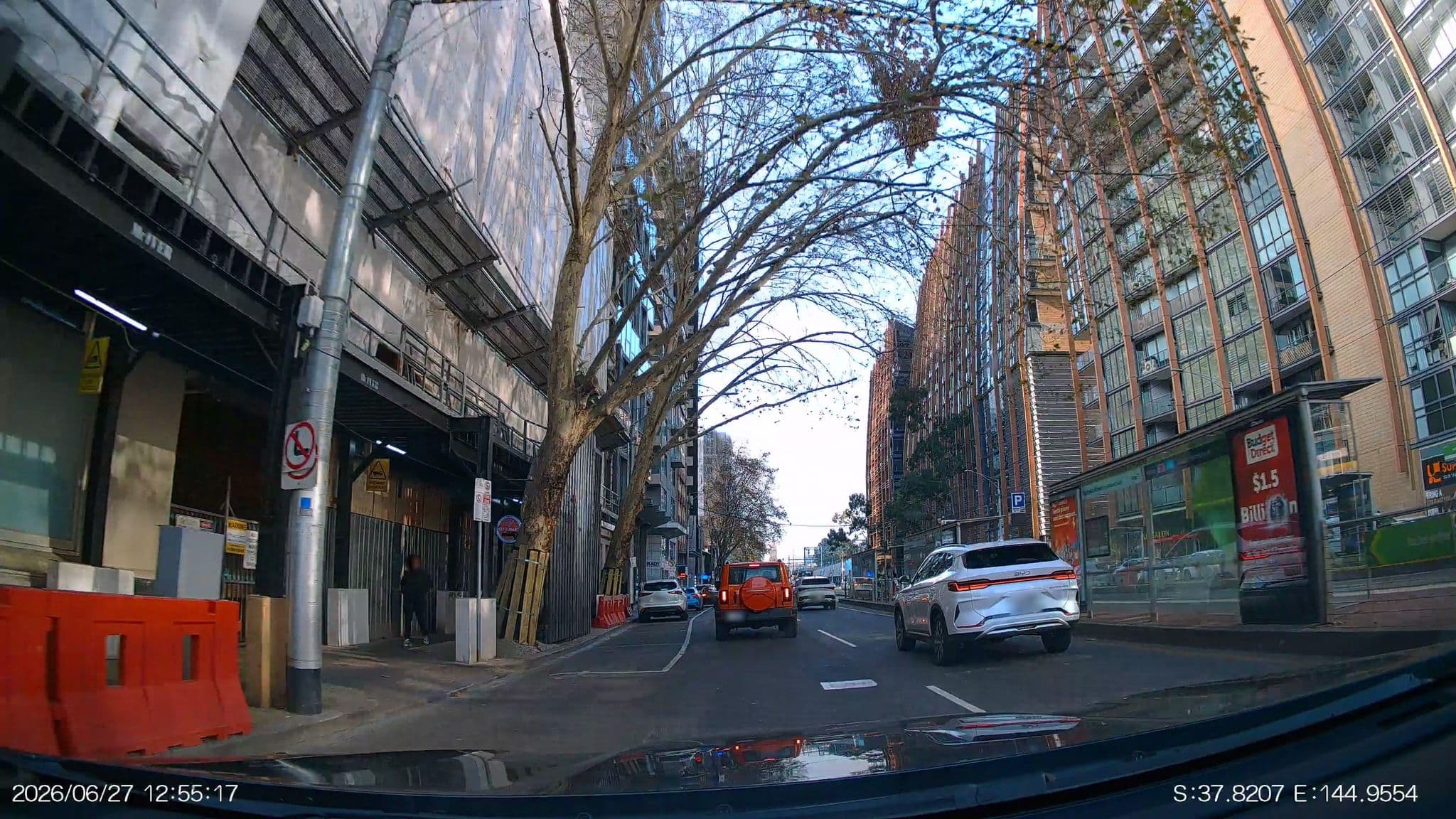 Street view near Melbourne Central YHA, Docklands — © aHS (CC BY-SA · Mapillary)
