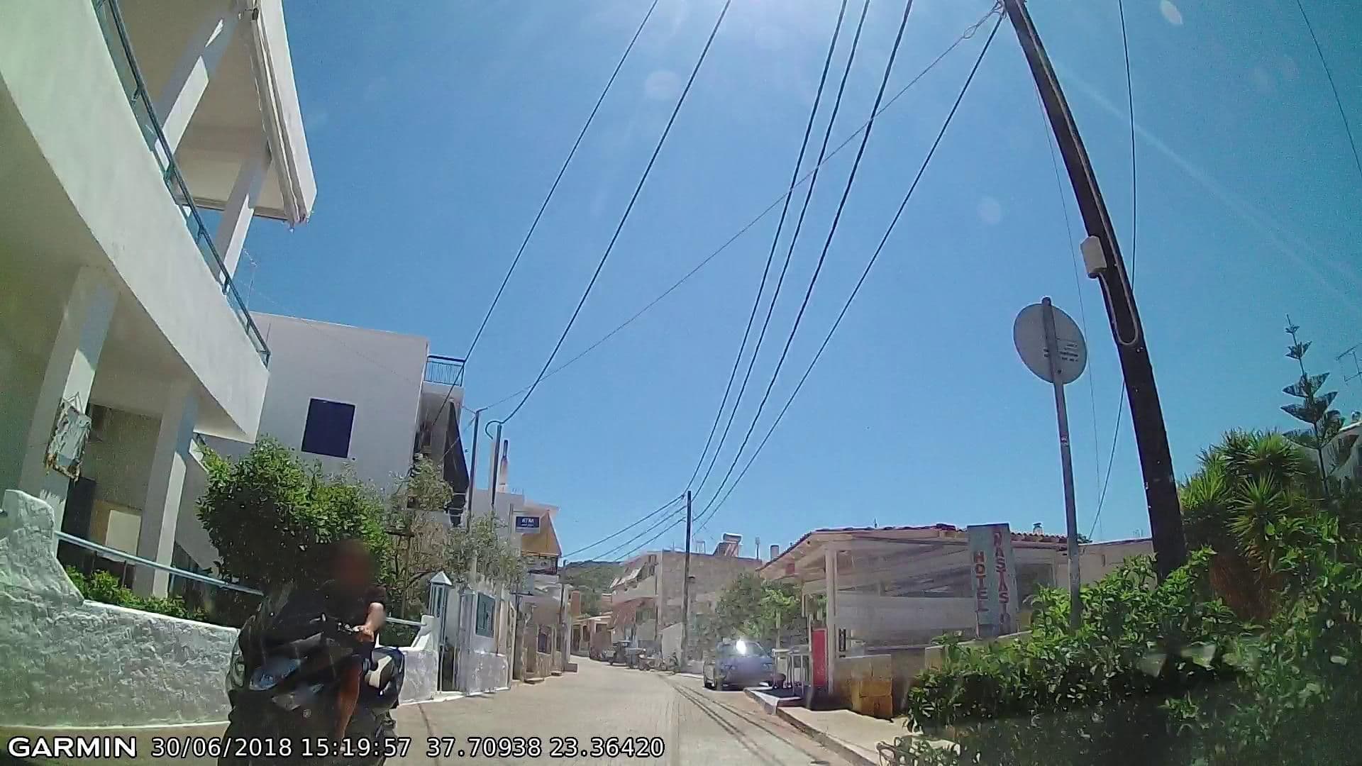Street view near Galaxias rooms, Agkístri — © pppetros (CC BY-SA · Mapillary)