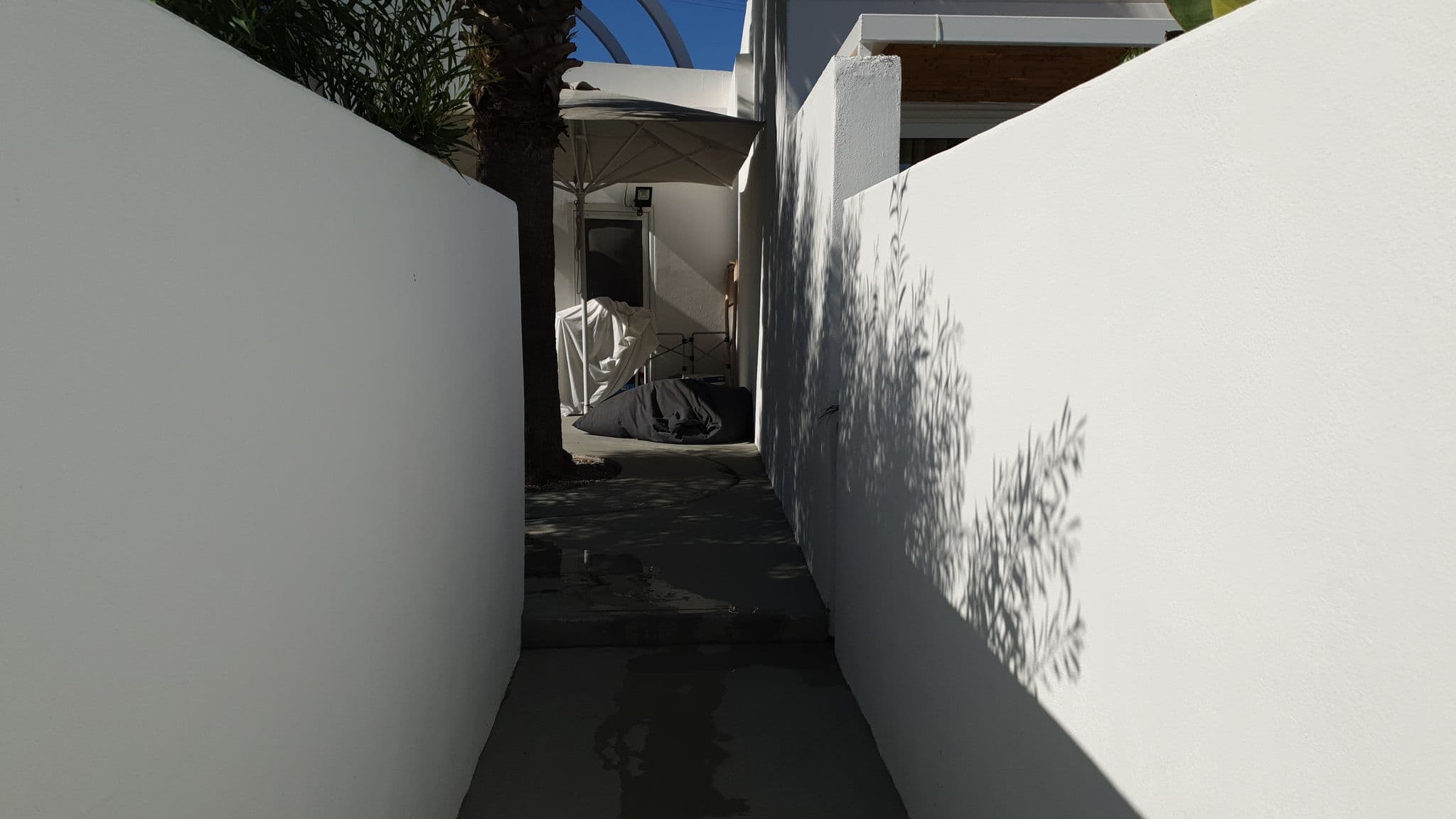 Street view near Kouros Exclusive Hotel, Faliraki
