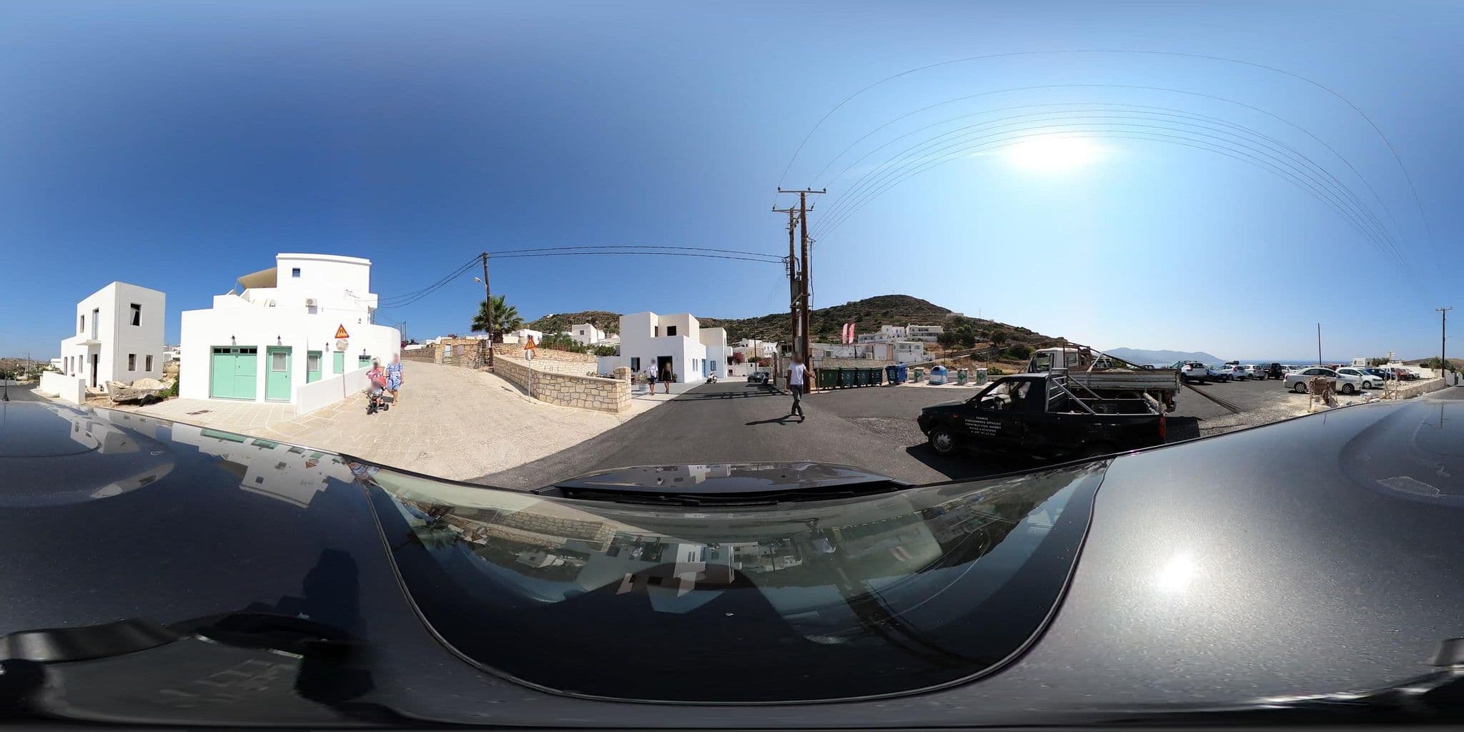 Street view near Faros, Adámas