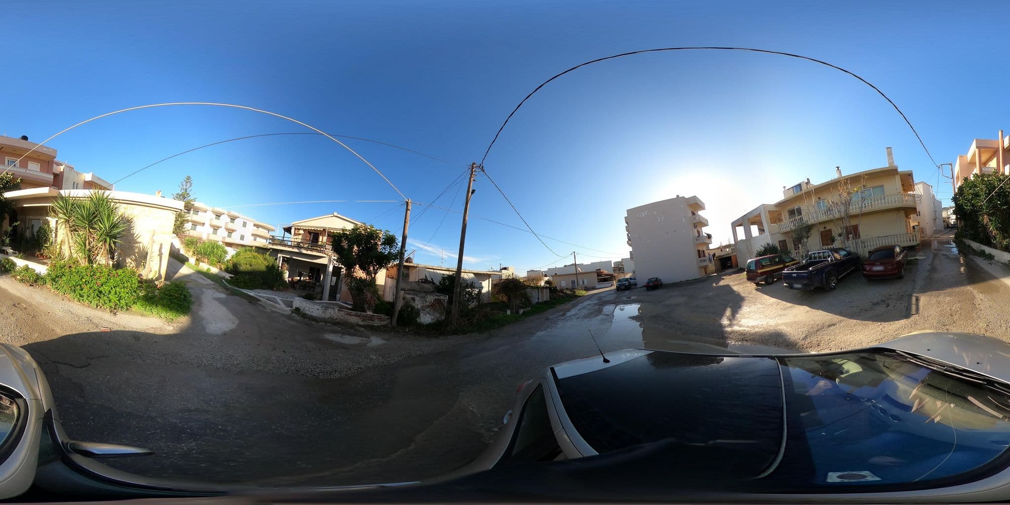 Street view near Edgewater Studios Hotel, Kíssamos — © alexbartzokas (CC BY-SA · Mapillary)