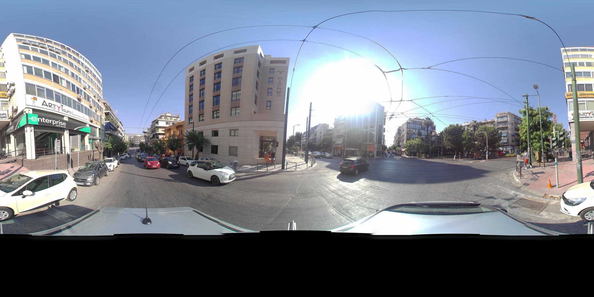 Street view near Niche, Athens — © zaf3kala (CC BY-SA · Mapillary)