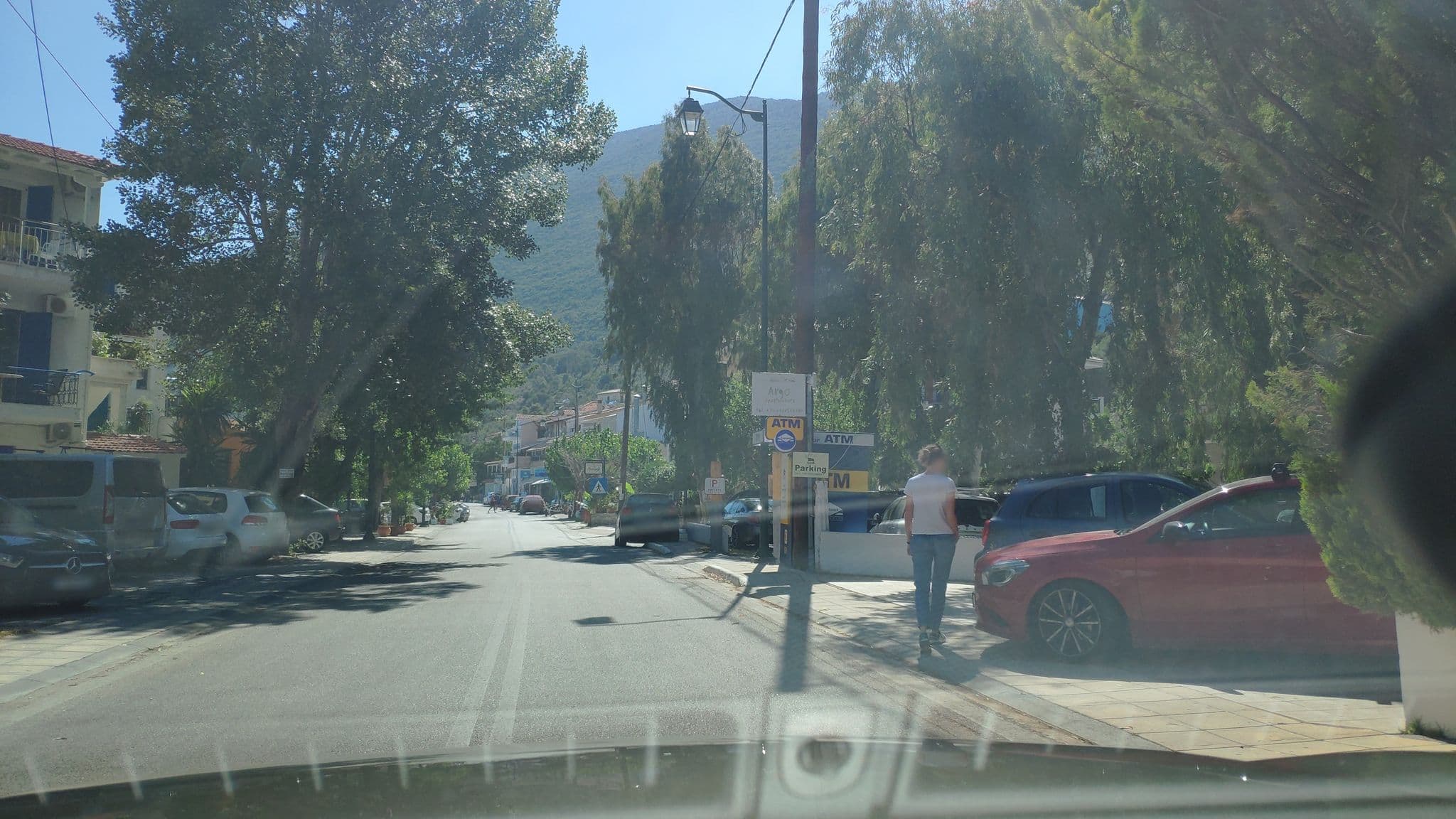 Street view near Argo Apartments, Nidhríon — © pppetros (CC BY-SA · Mapillary)