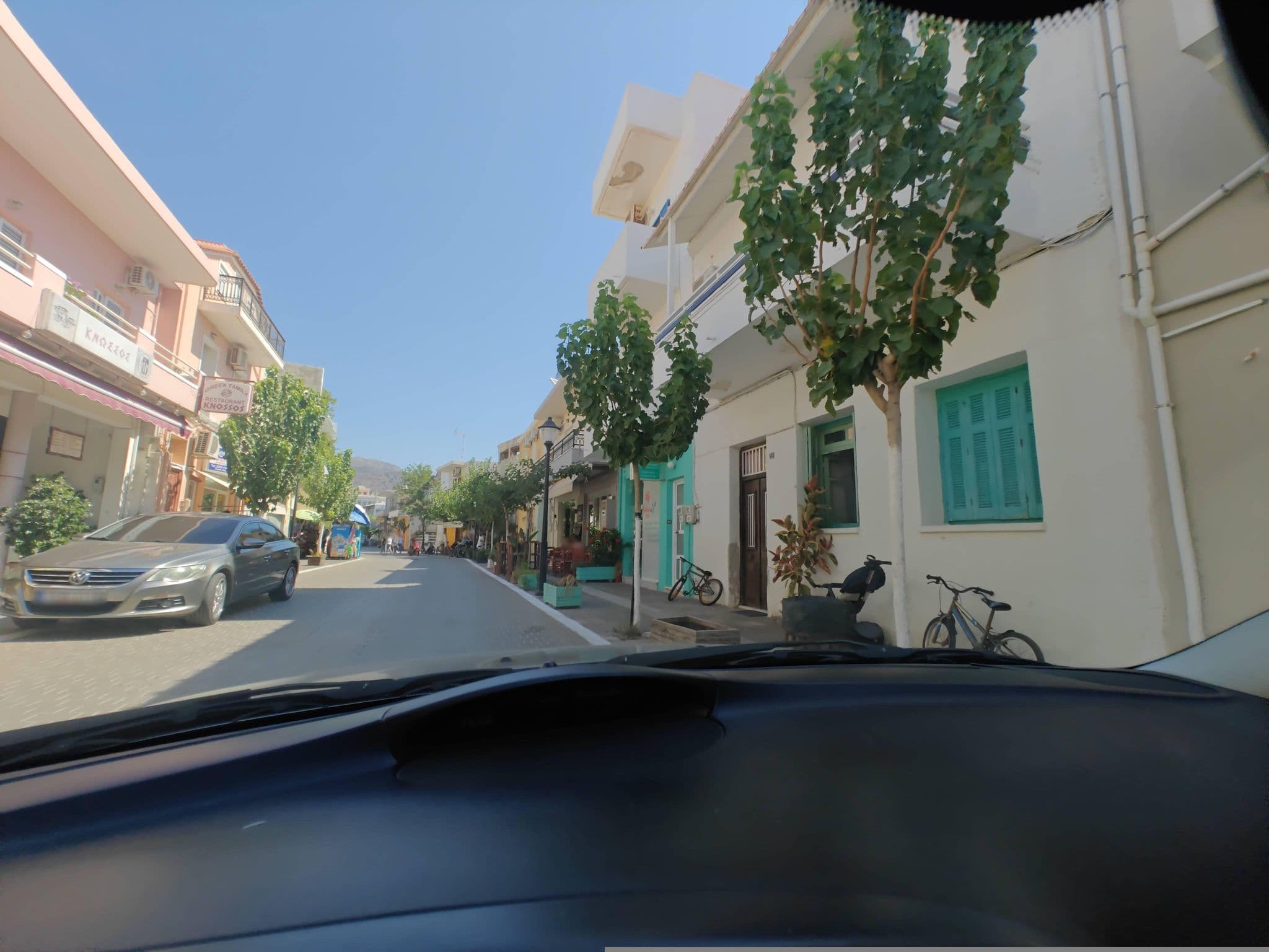 Street view near Corali Studios, Palaióchora