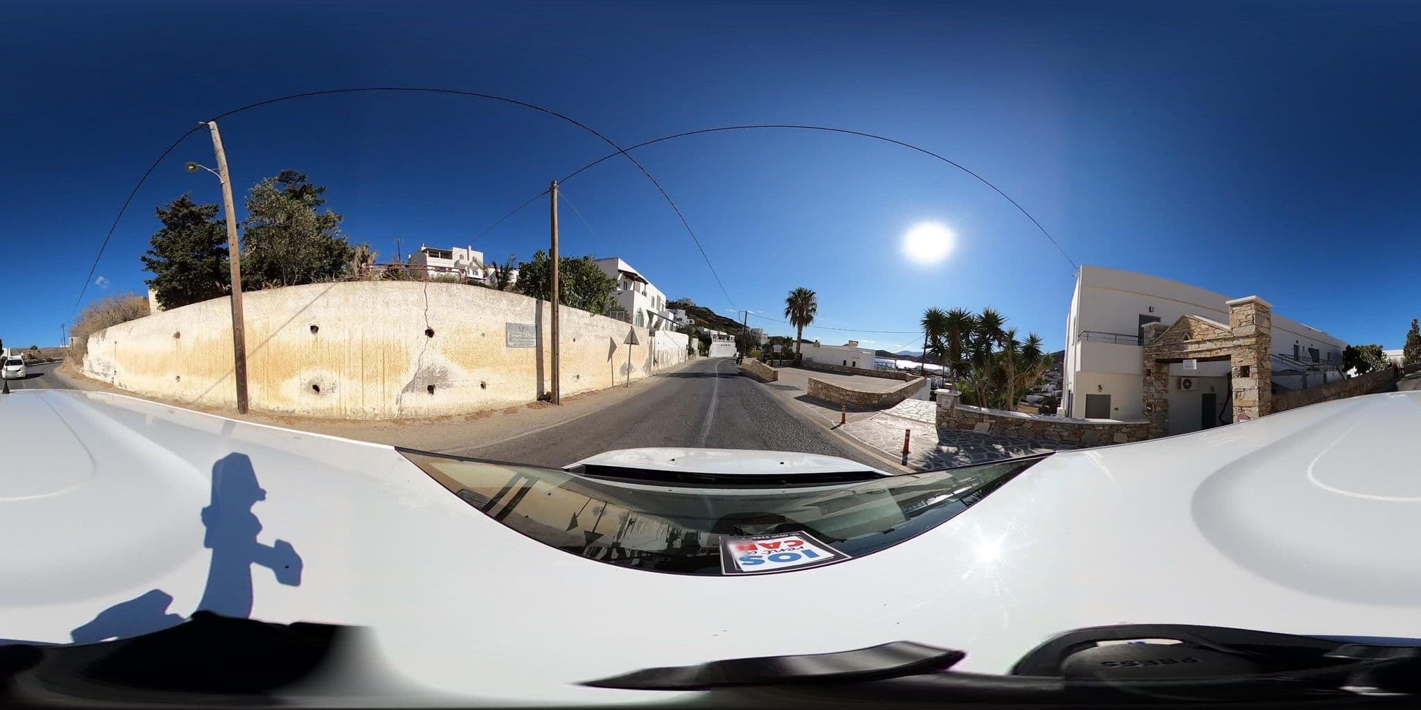 Street view near Homer's Inn, Íos — © supco_survey (CC BY-SA · Mapillary)