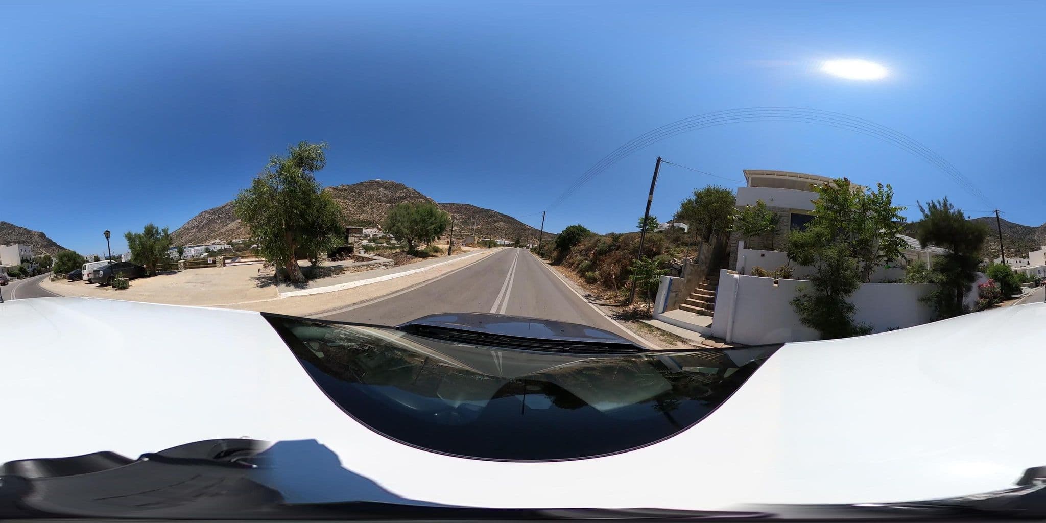 Street view near Boufounis Studios Hotel, Adámas