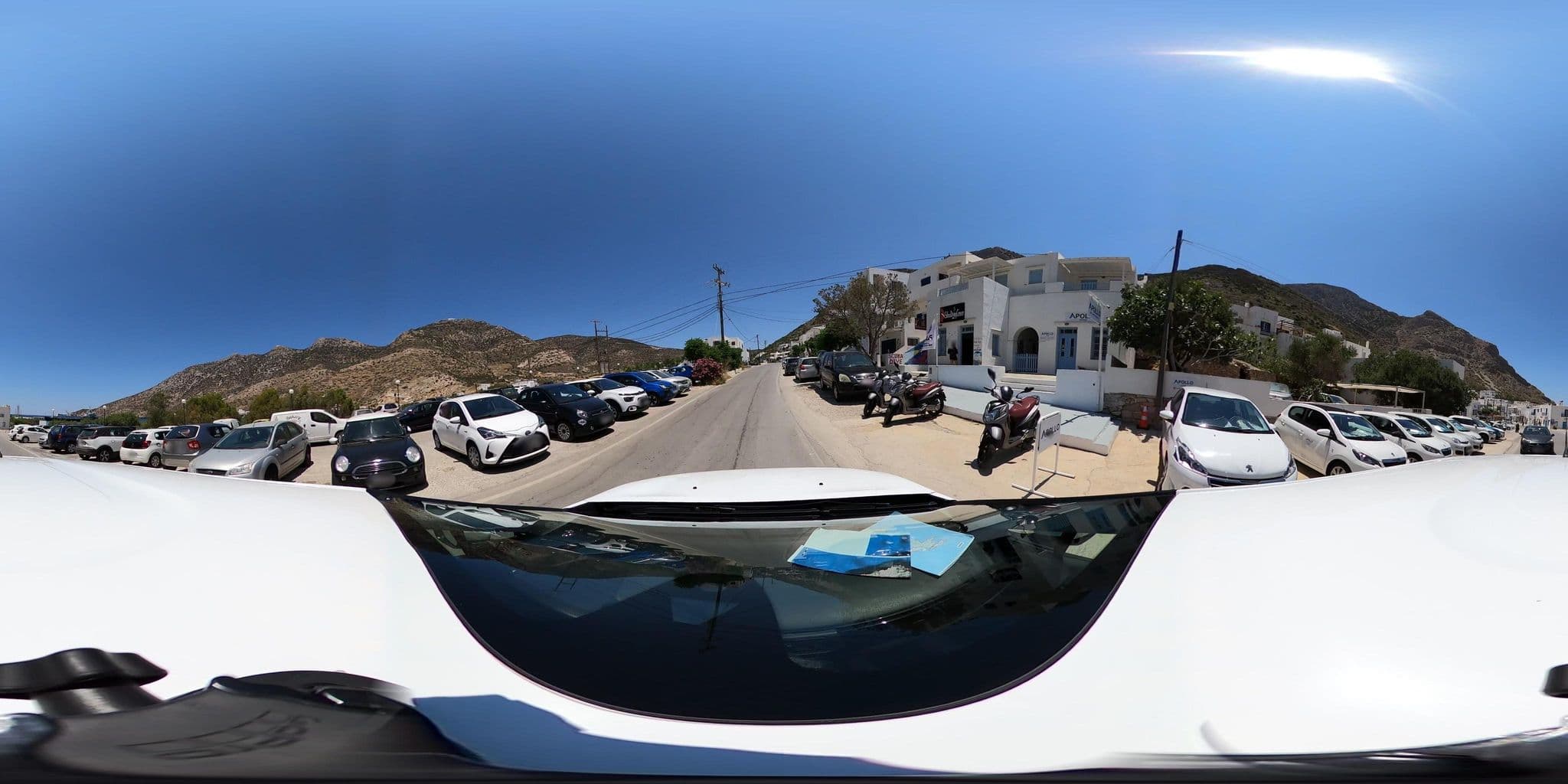 Street view near Captains' Home, Adámas