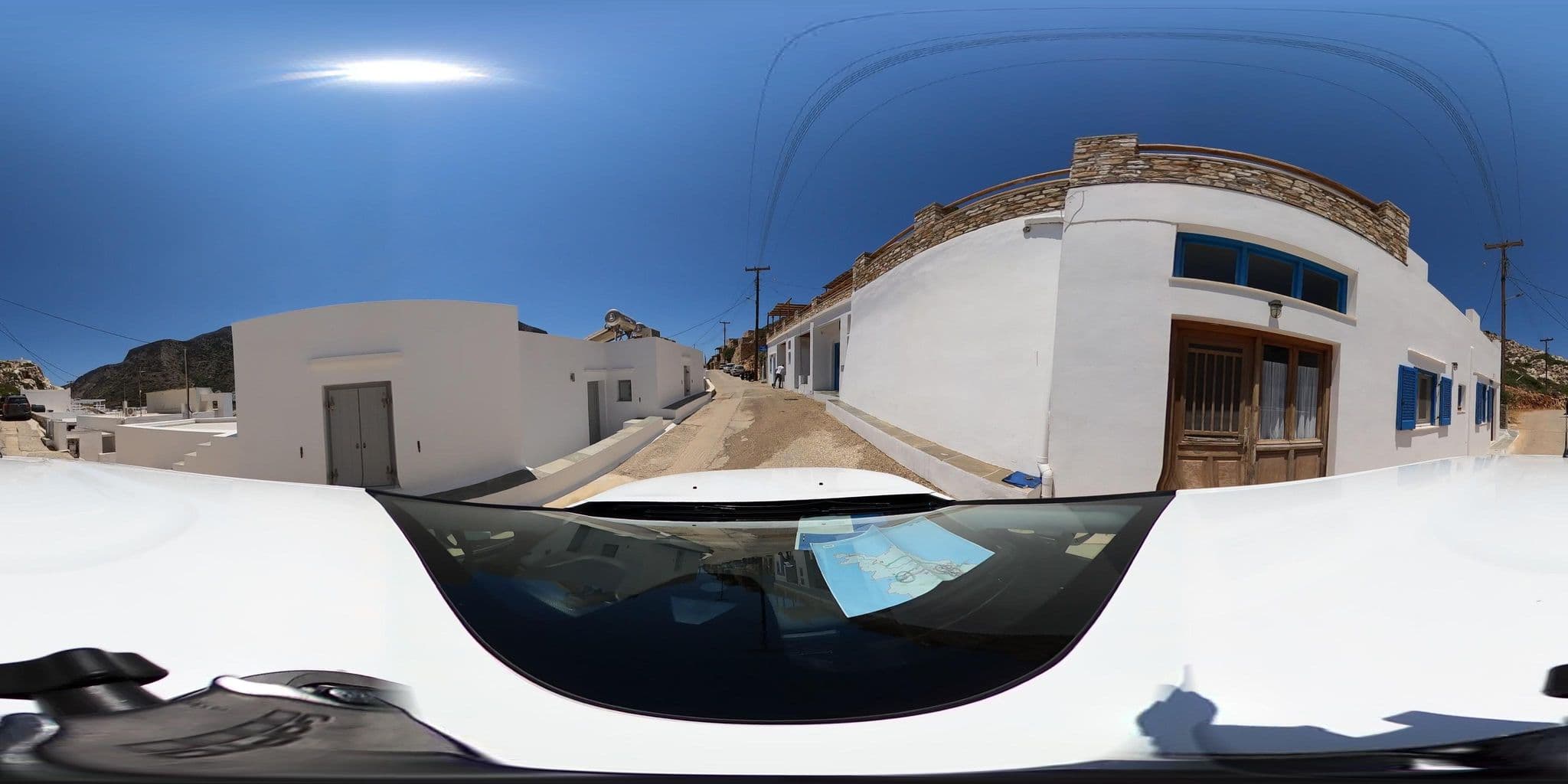 Street view near Ntina Paleou Rooms, Adámas