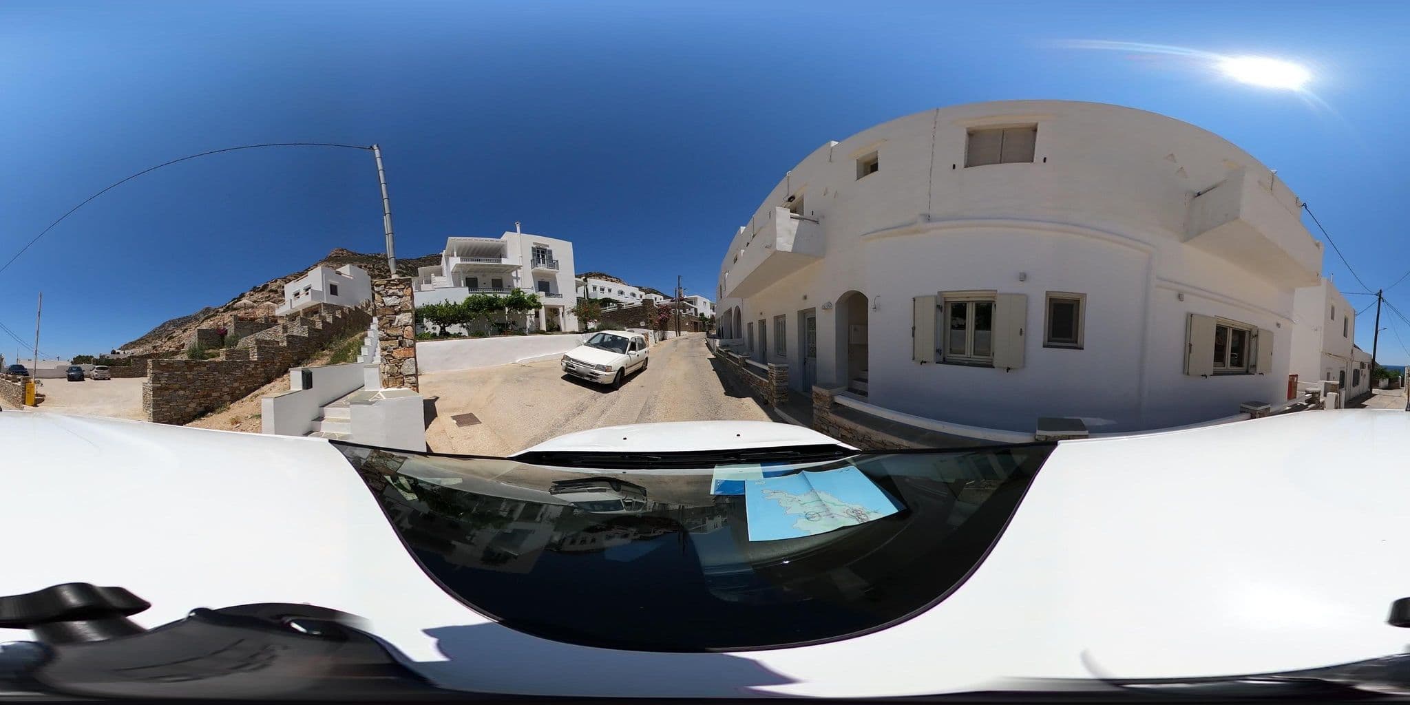 Street view near Litsa Rooms, Adámas