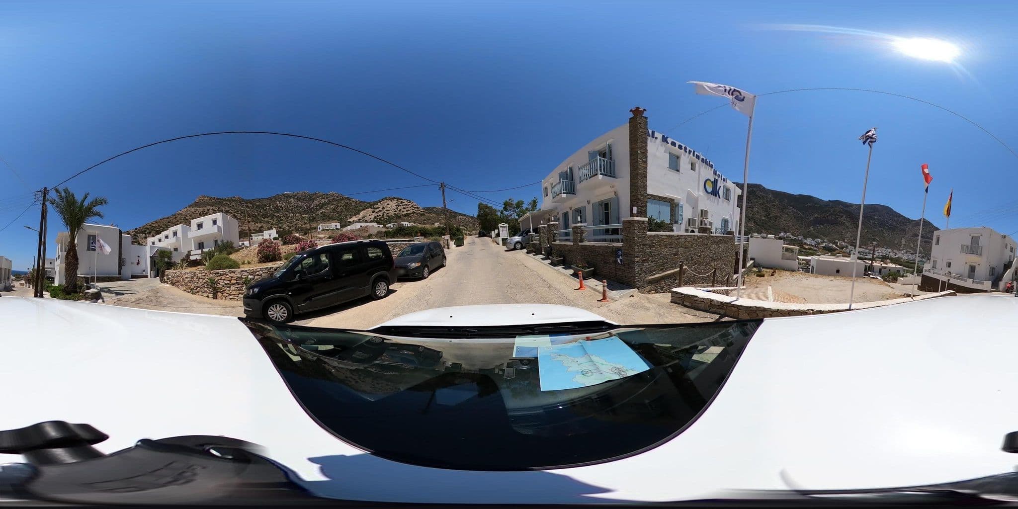 Street view near Iliofegaro Rooms Hotel, Adámas