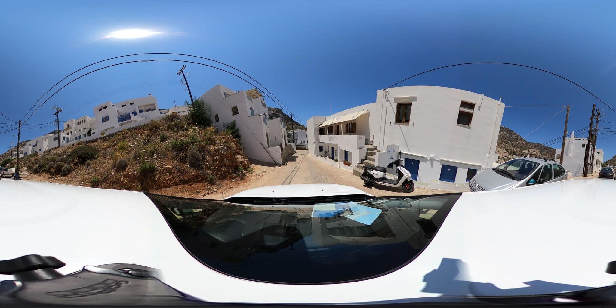 Street view near Meropi Room, Adámas