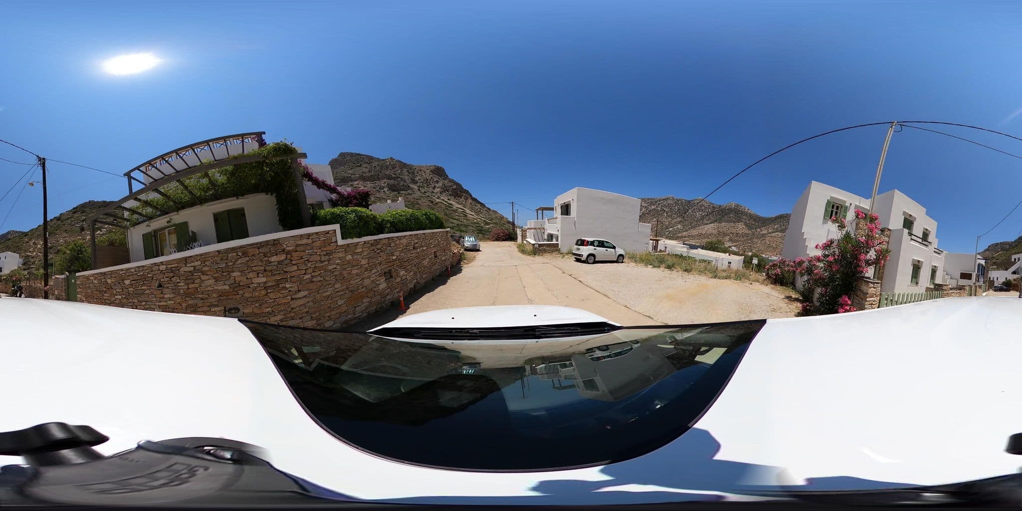 Street view near Margado, Adámas