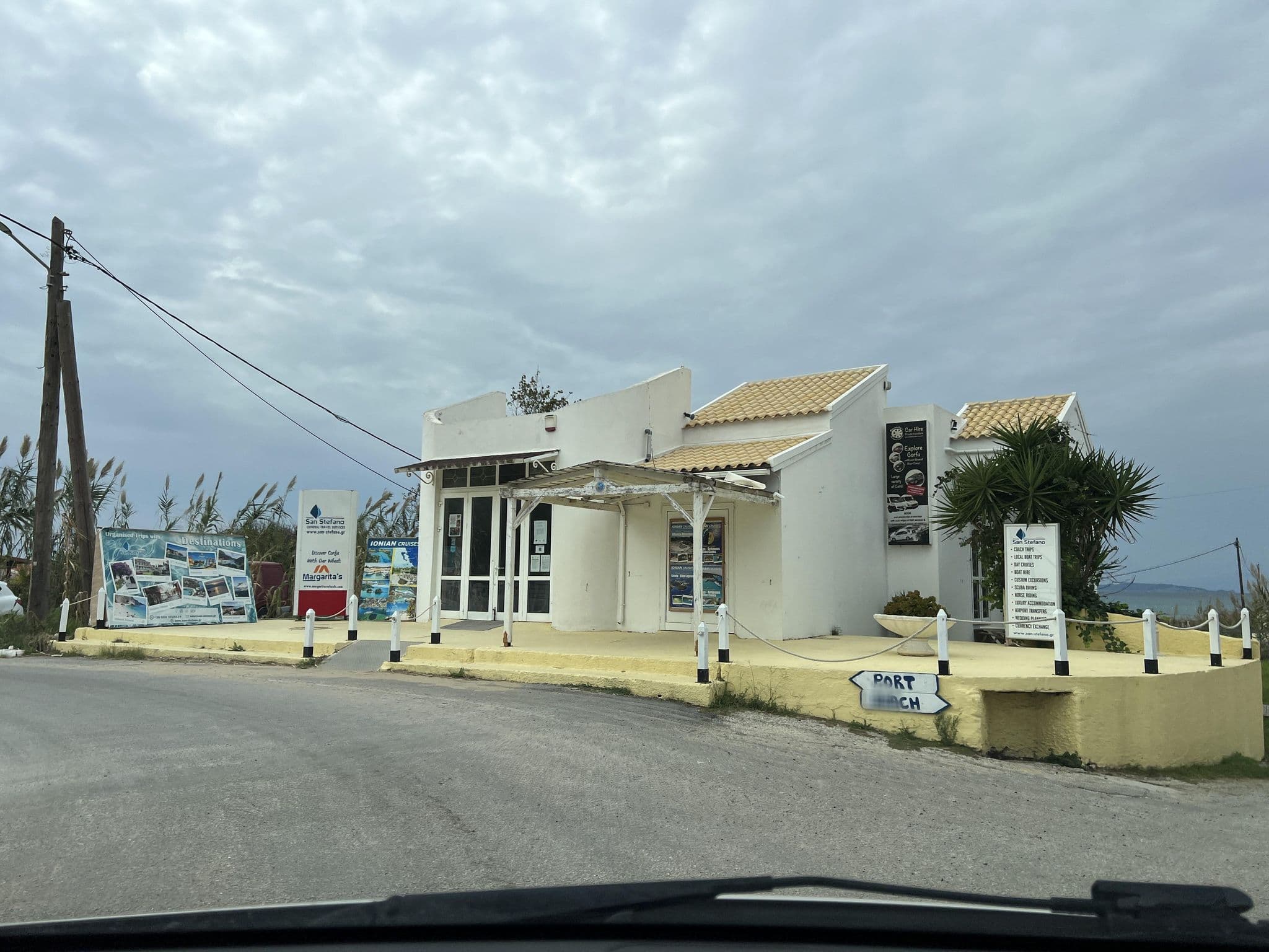 Street view near Margarita Suits, Agios Georgis