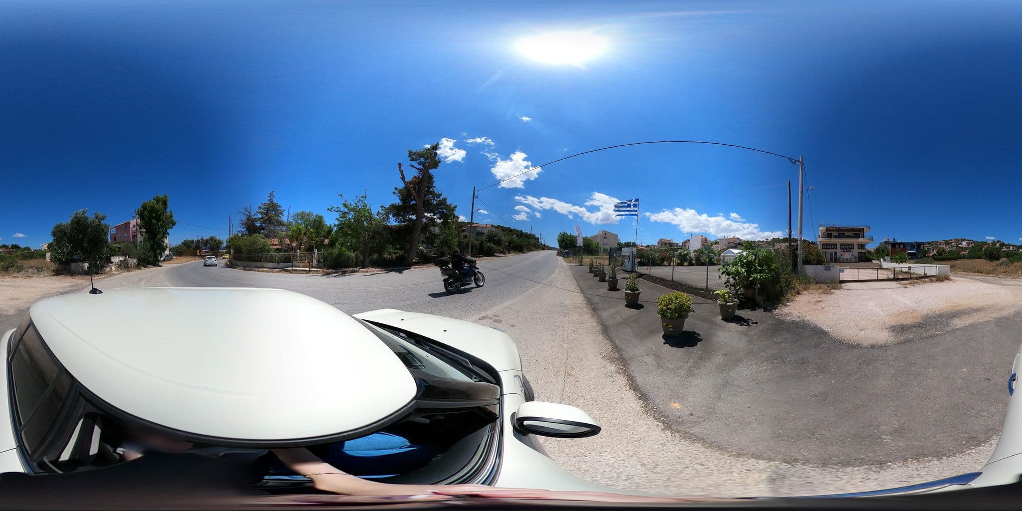 Street view near MODULAR BUNGALOWS, Artémida — © efikour (CC BY-SA · Mapillary)