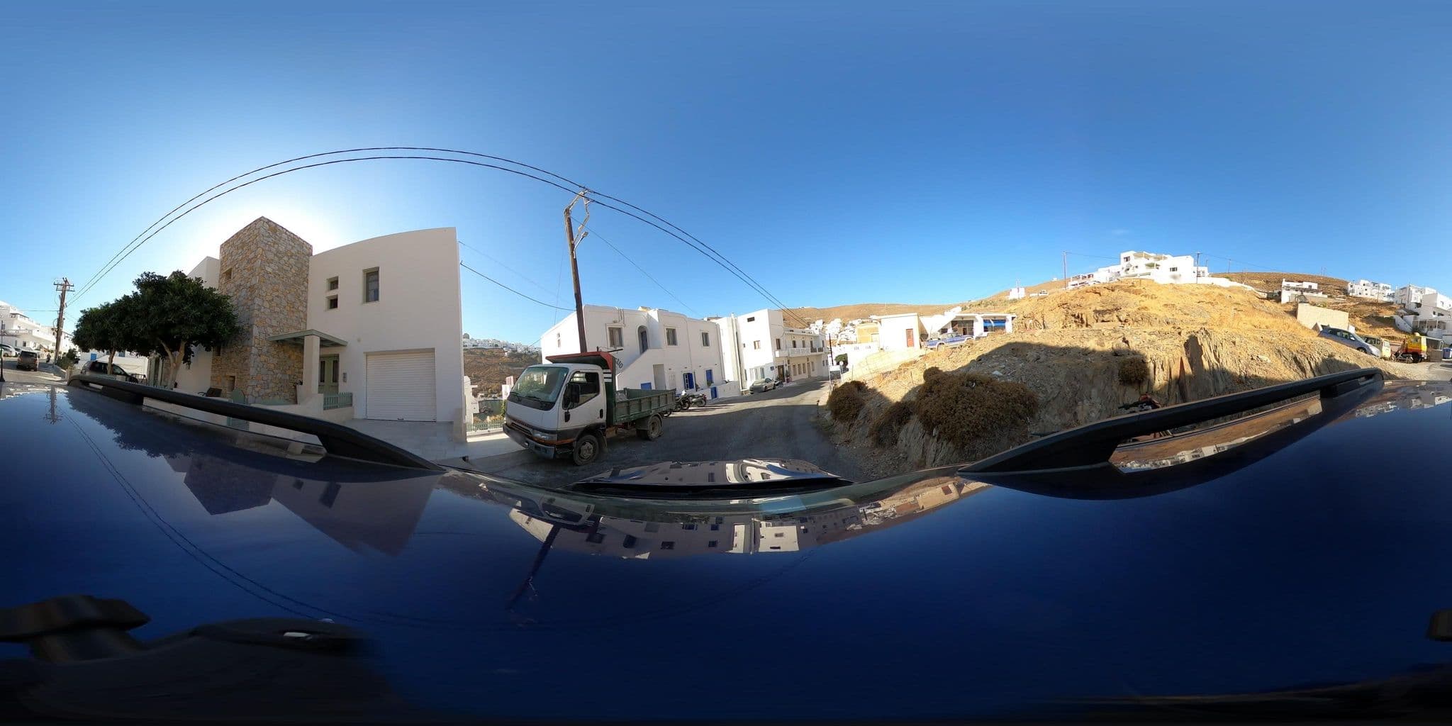 Street view near Karlos Rooms, Astypálaia — © supco_survey (CC BY-SA · Mapillary)