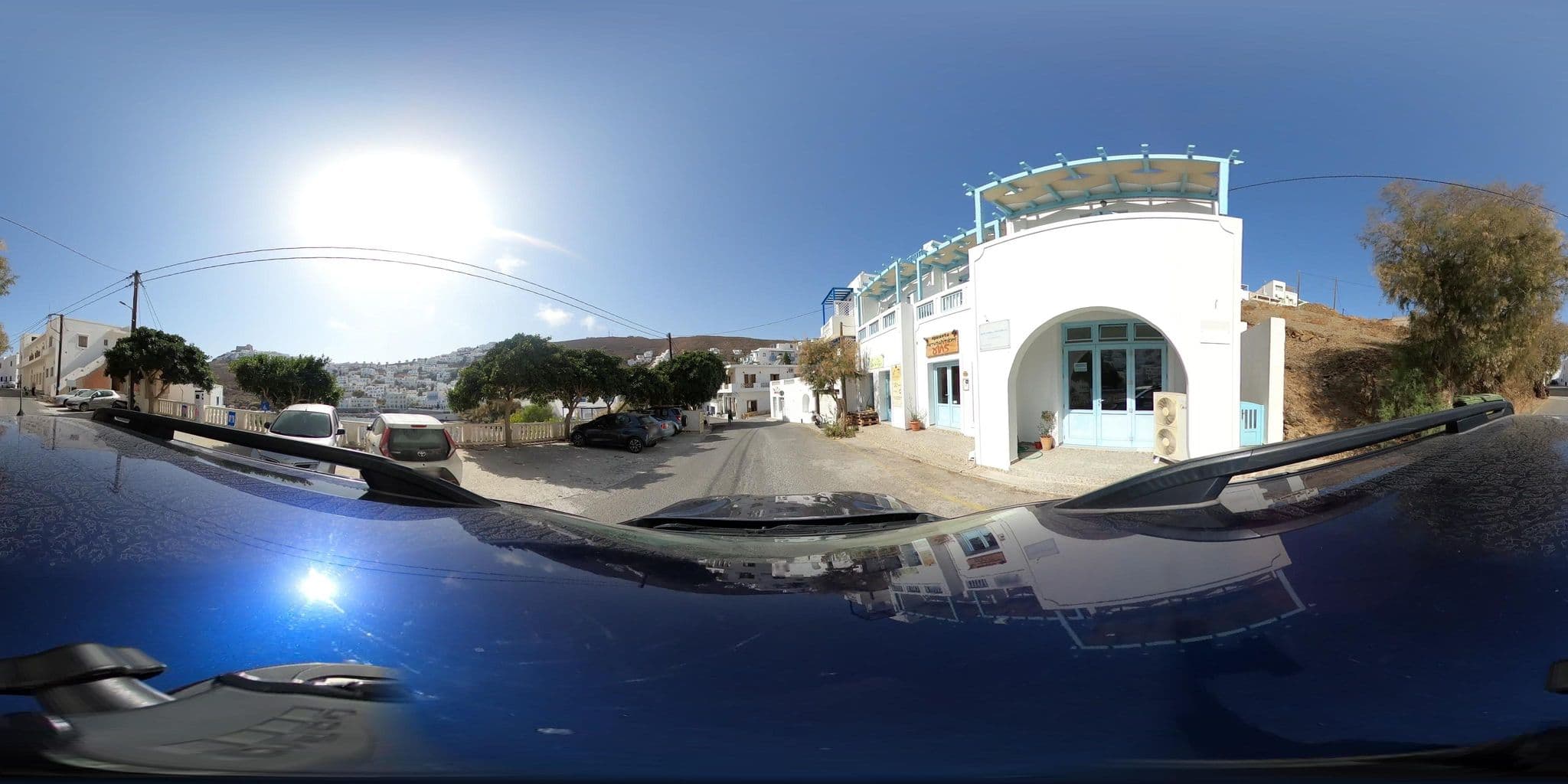 Street view near Avra Studios, Astypálaia — © supco_survey (CC BY-SA · Mapillary)
