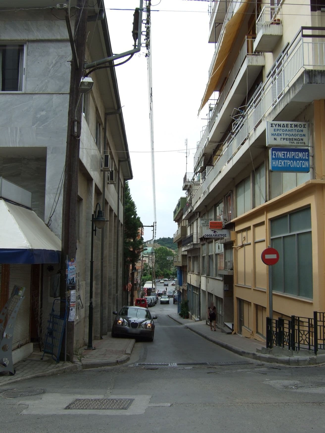 Street view near Hotel Metropolis, Grevená — © malenki (CC BY-SA · Mapillary)