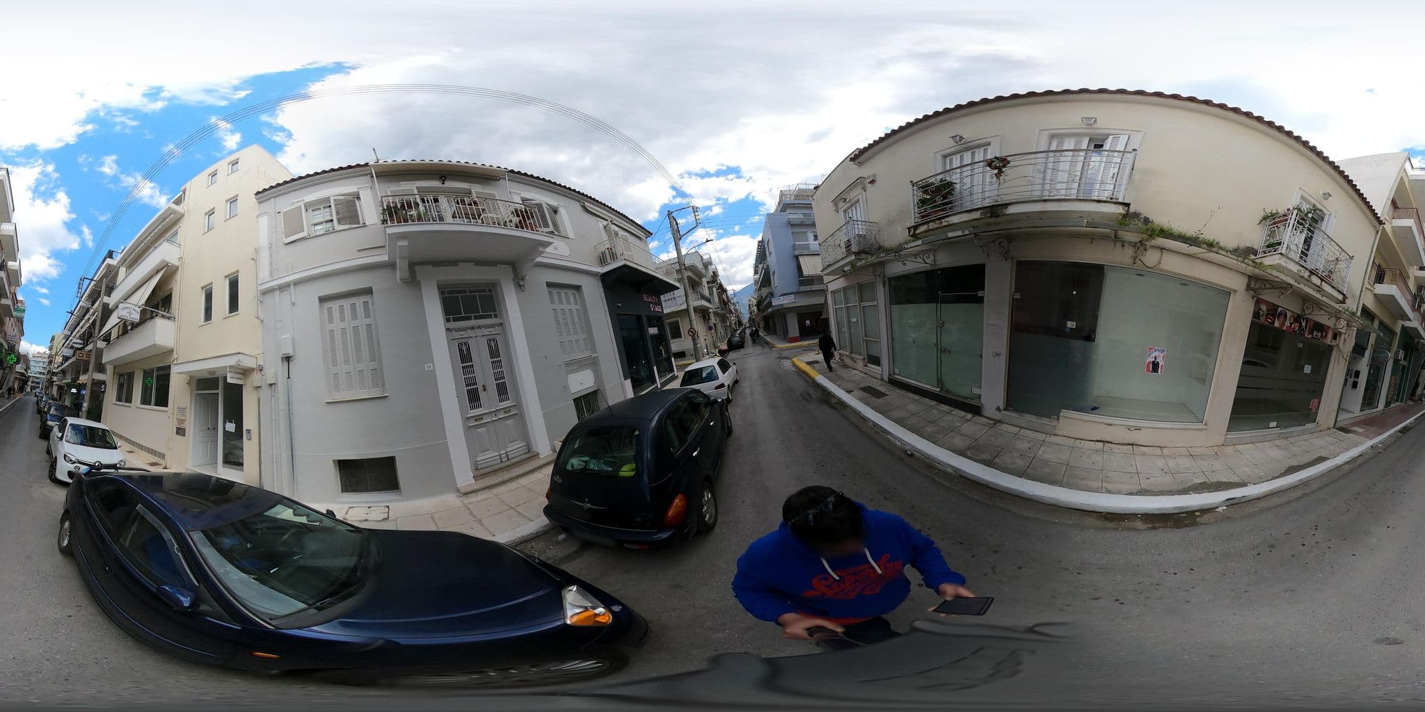 Street view near Nix Nax, Kalamata — © zaf3kala (CC BY-SA · Mapillary)