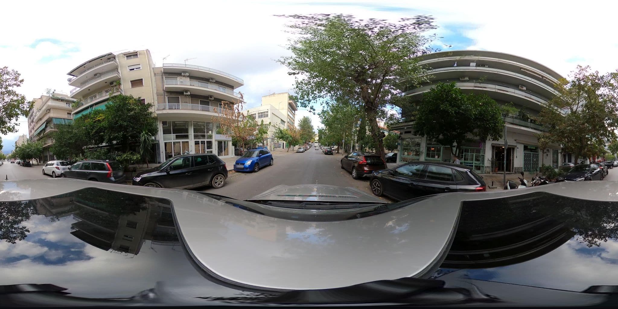 Street view near Spacious apt in Koukaki FIX 500 meter to Acropolis, Dhafní — © VMConsulting (CC BY-SA · Mapillary)