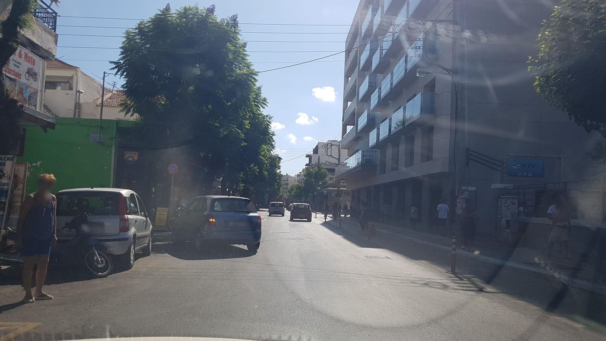 Street view near Antel Suites, Chaniá — © dsmm (CC BY-SA · Mapillary)