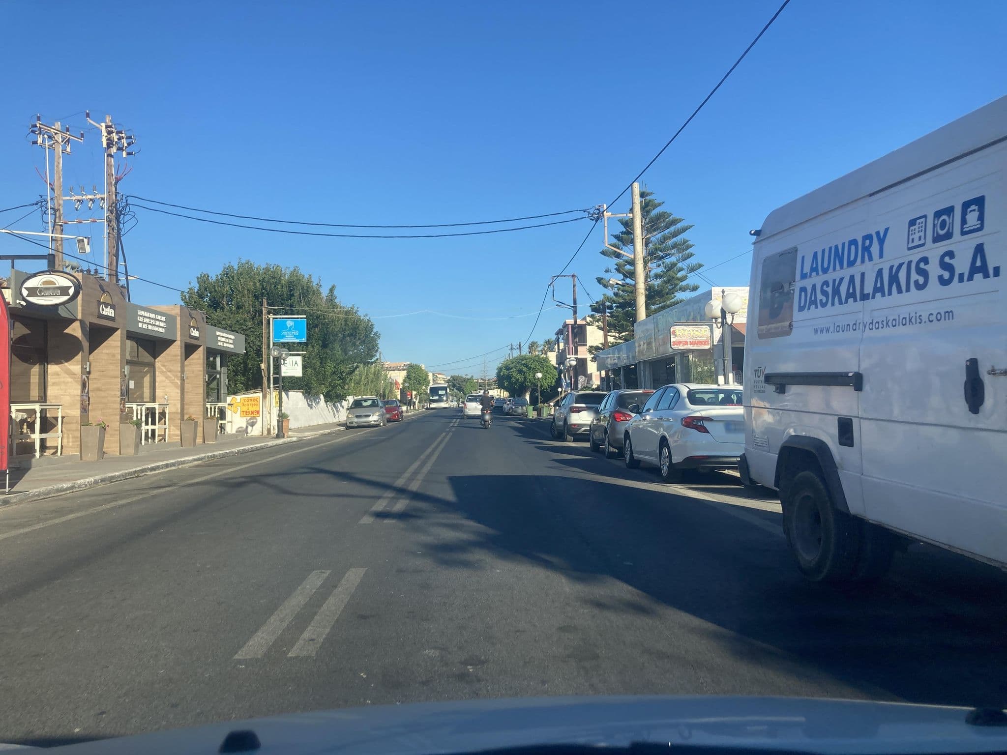 Street view near Rose Hotel, Galatás — © fod (CC BY-SA · Mapillary)