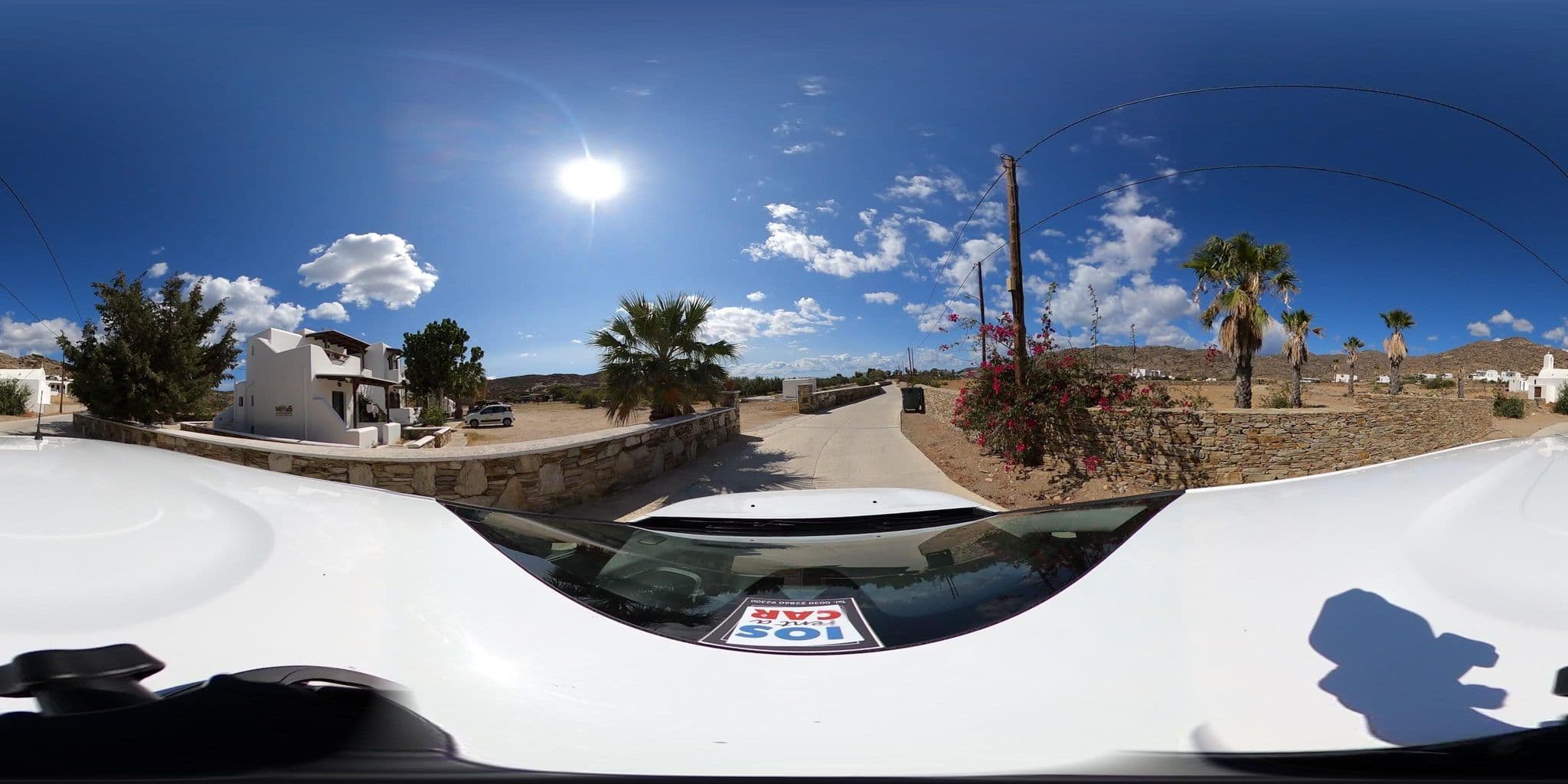 Street view near Venus hotel, Íos — © supco_survey (CC BY-SA · Mapillary)
