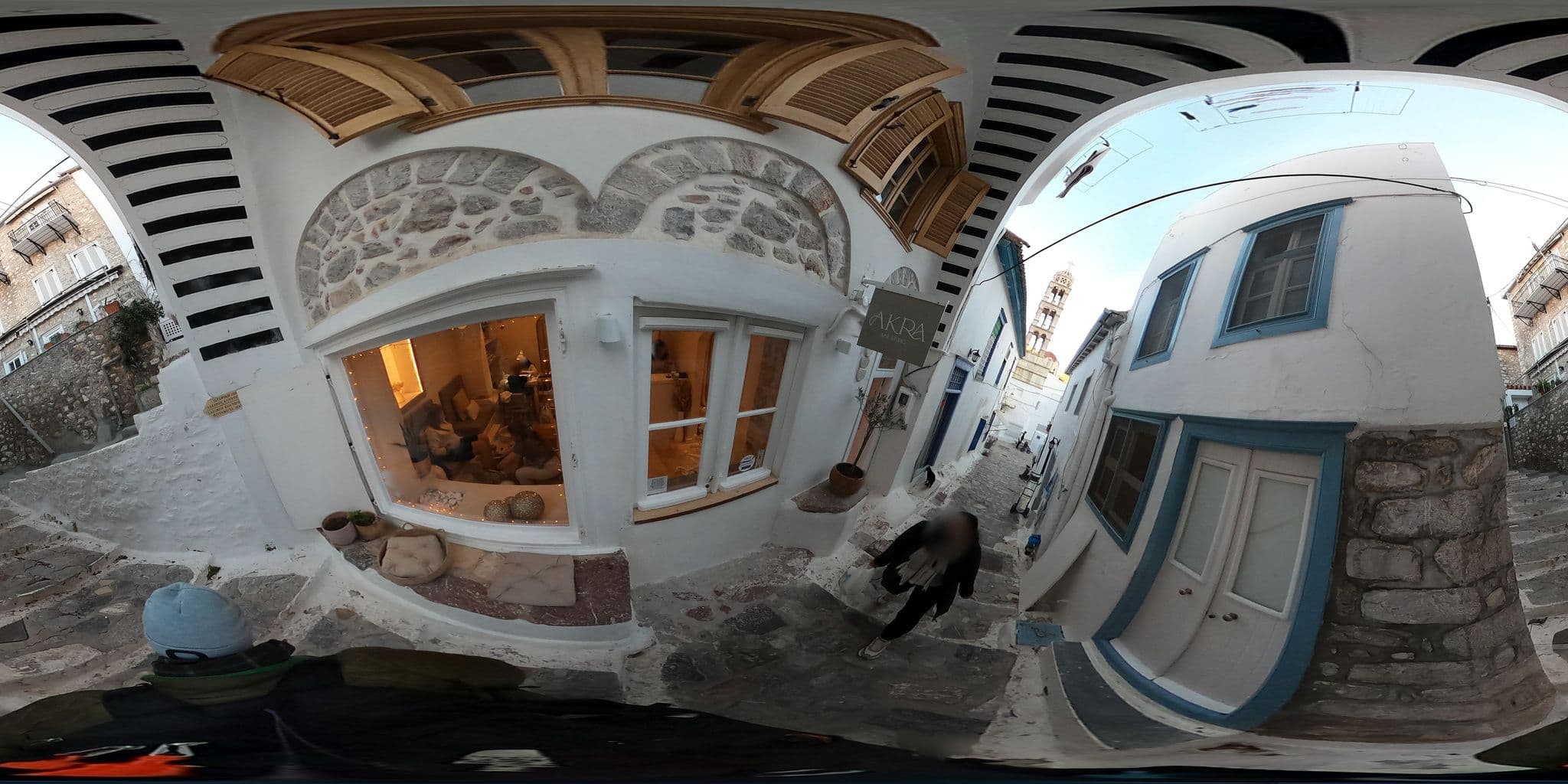 Street view near Pansion Efi, Ýdra — © thompsondt (CC BY-SA · Mapillary)