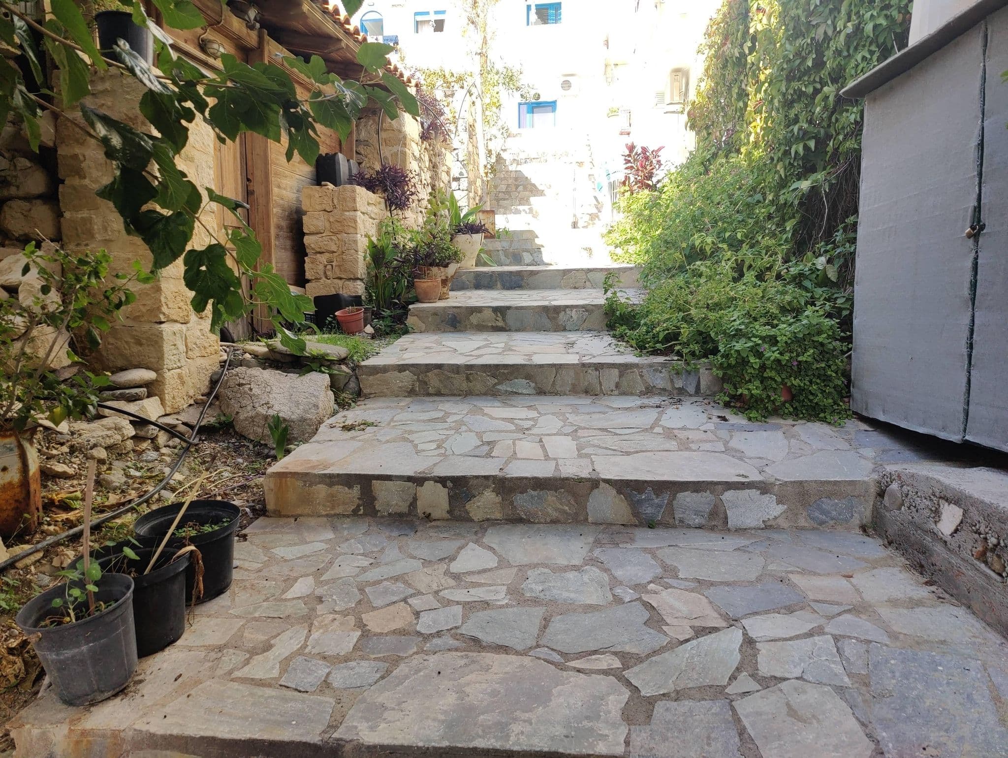 Street view near Mirtos Inn, Néa Anatolí — © pelgrim (CC BY-SA · Mapillary)