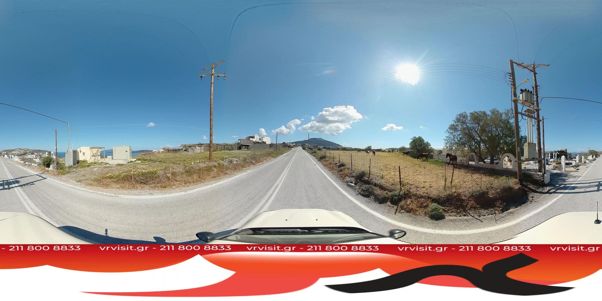 Street view near Caldera View Bungalow Resort, Emporeío — © VRvisit (CC BY-SA · Mapillary)