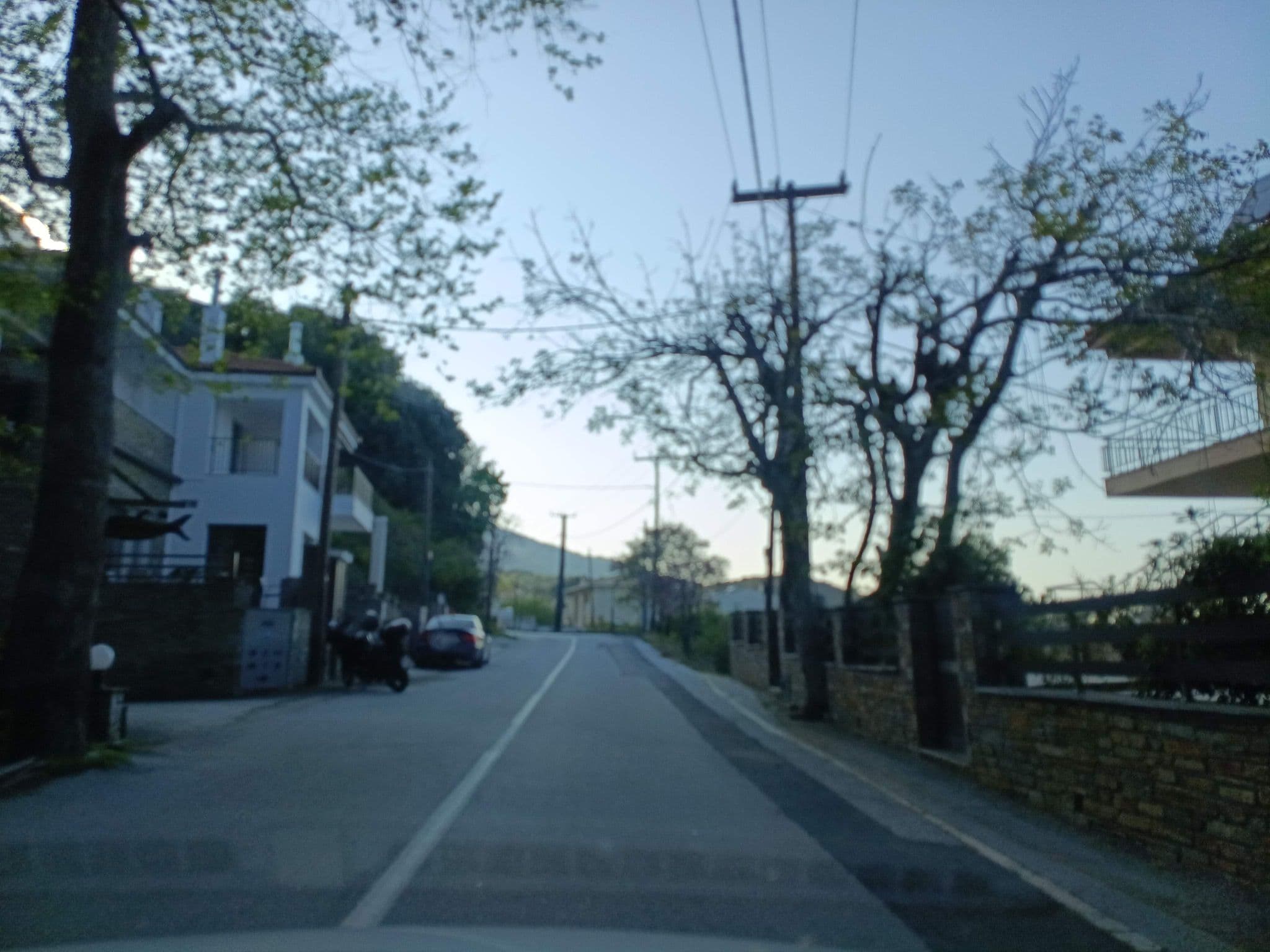 Street view near Bebis Hotel, Agiá — © George_210 (CC BY-SA · Mapillary)