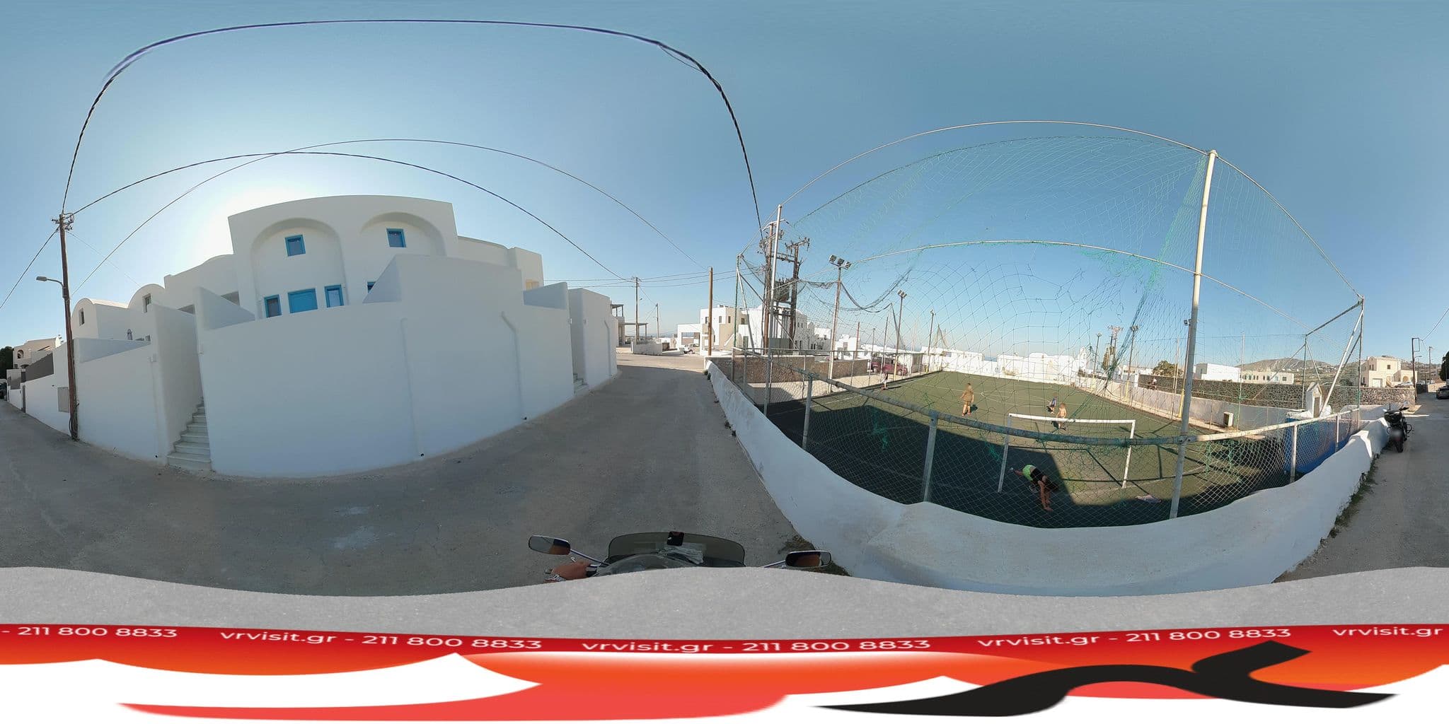 Street view near White Orchid Luxury Suites, Mesariá — © VRvisit (CC BY-SA · Mapillary)