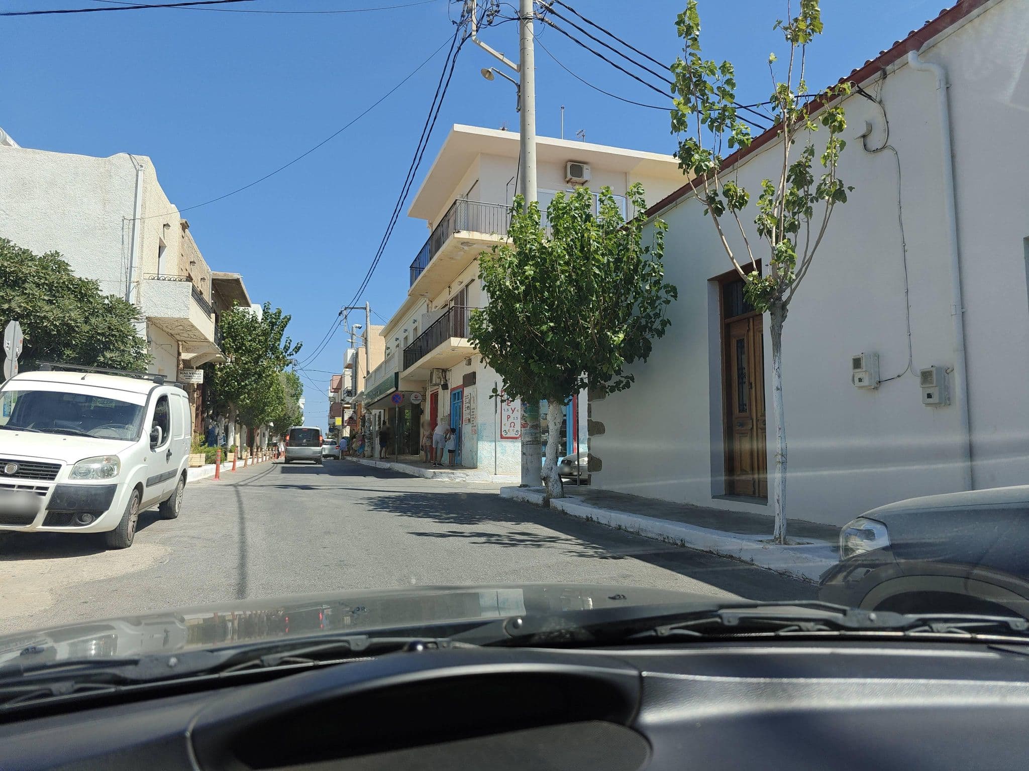 Street view near Calypso Studios, Palaióchora