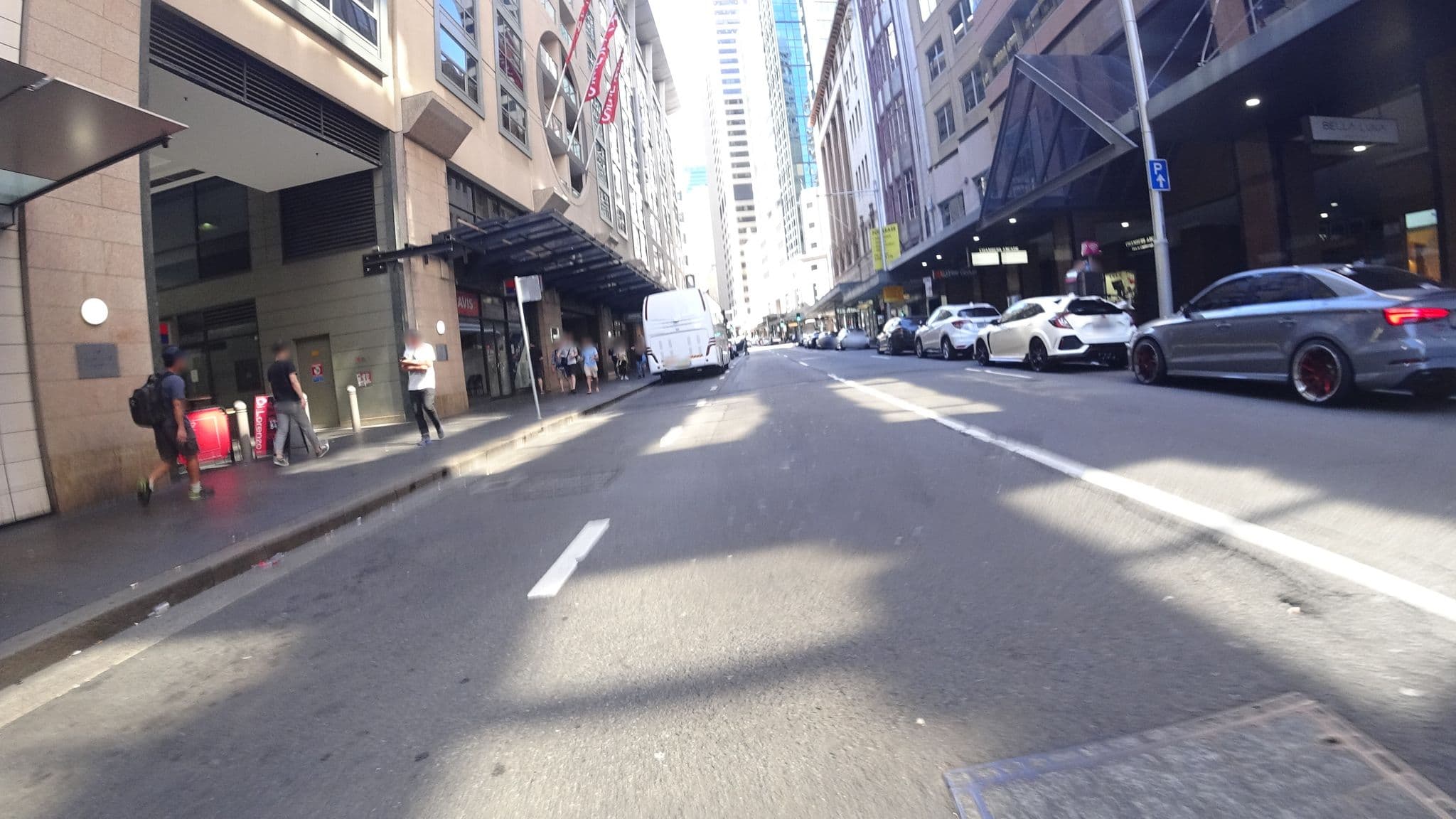 Street view near Rydges, Haymarket — © aharvey (CC BY-SA · Mapillary)